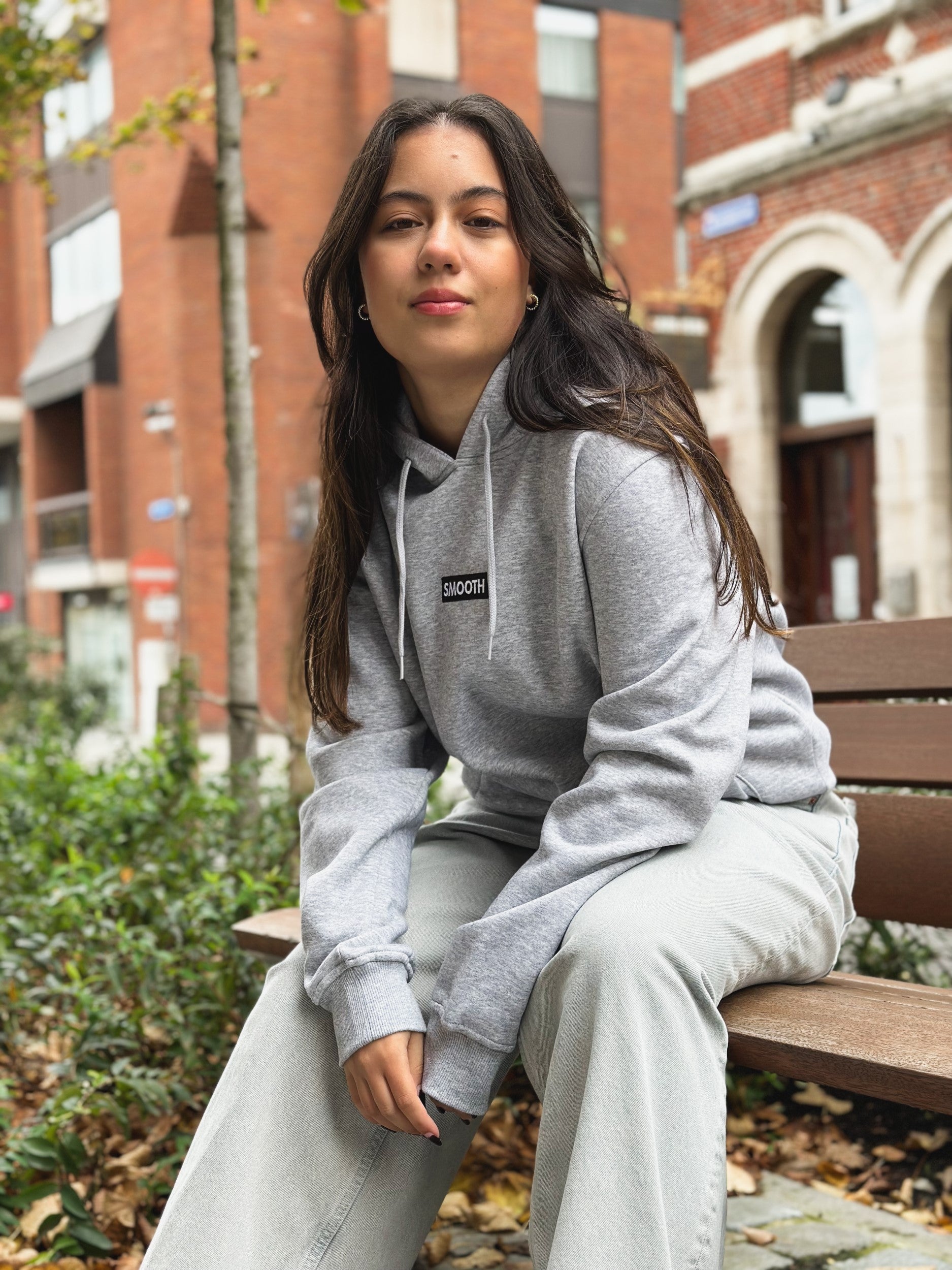 Grey Hoodie / Black Box Women