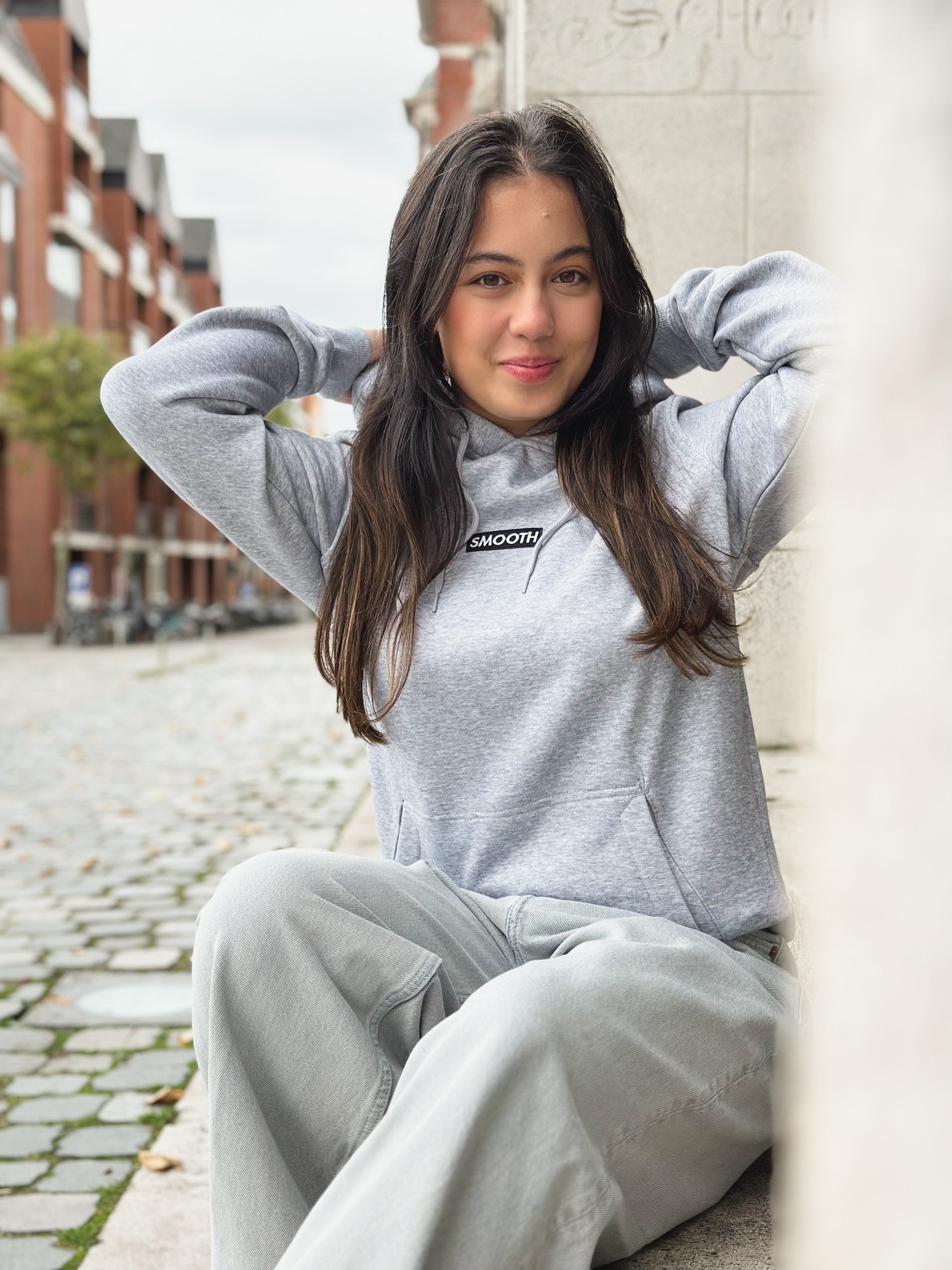 Grey Hoodie / Black Box Women