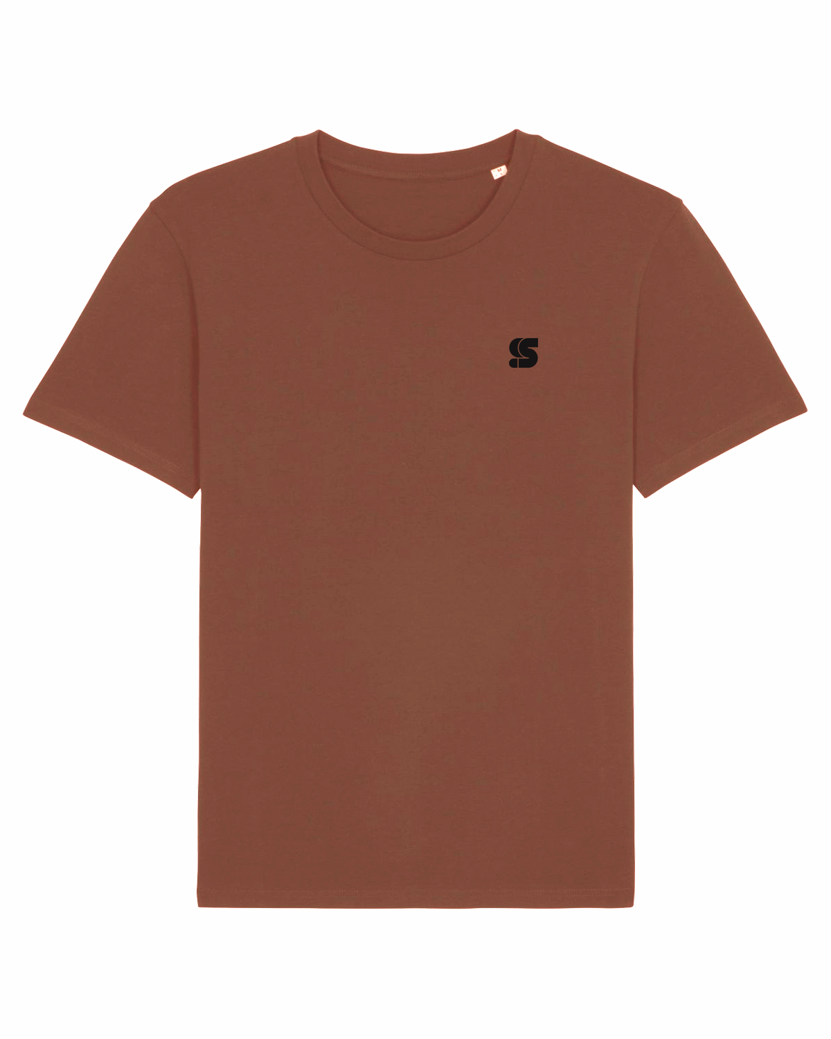 Copper T / S Logo Black Embroidered Men