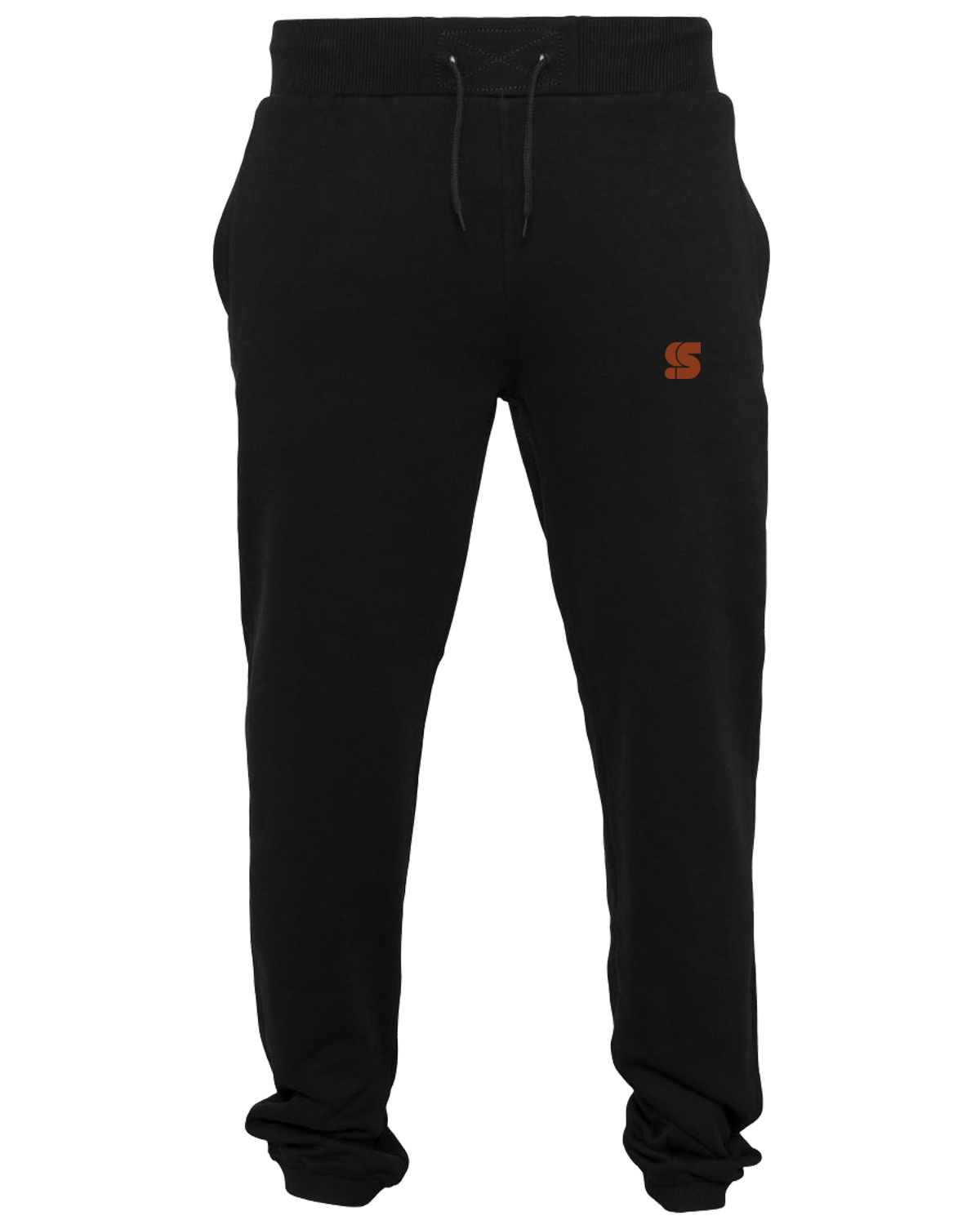 Black Pants / S Logo Copper Embroidered Women
