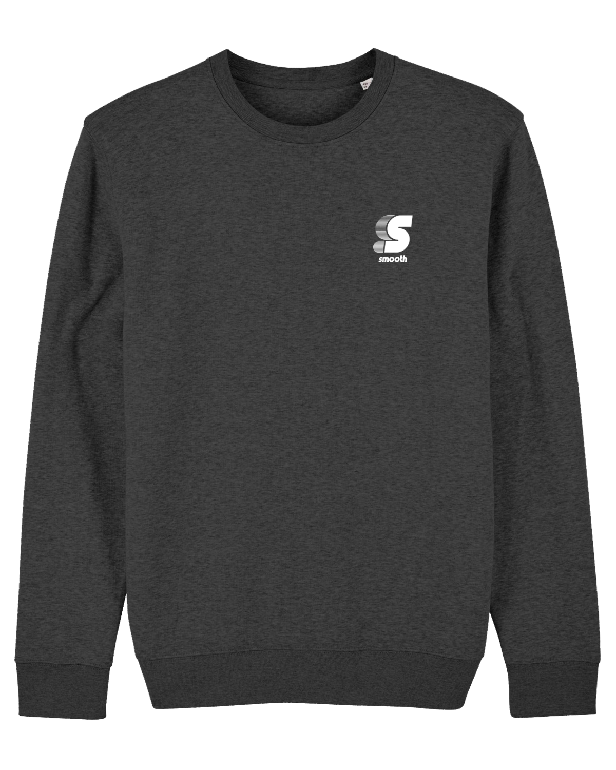 Dark Grey Crew / S Striped White Front Men