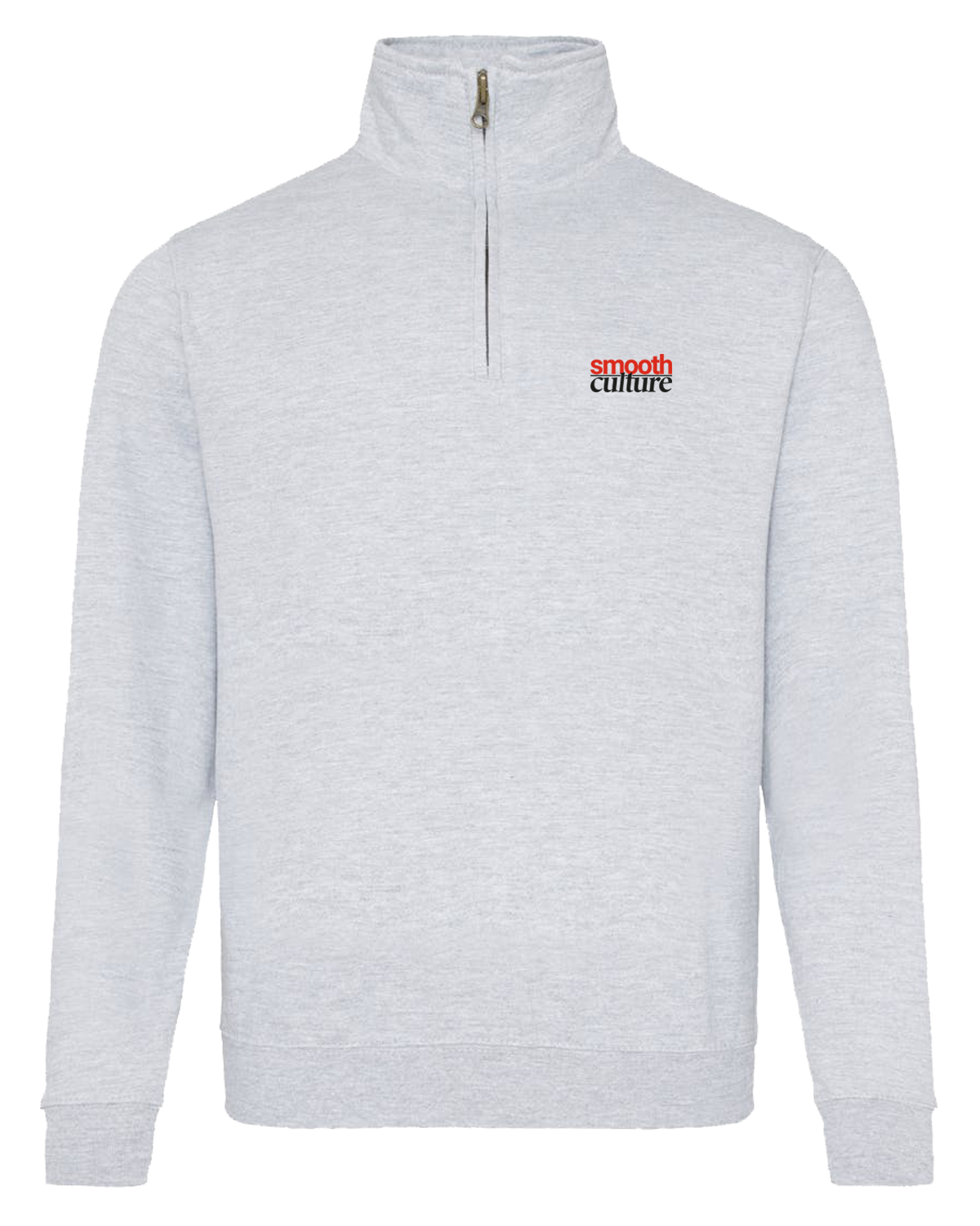 Grey Half Zip Crew / Culture Front Men