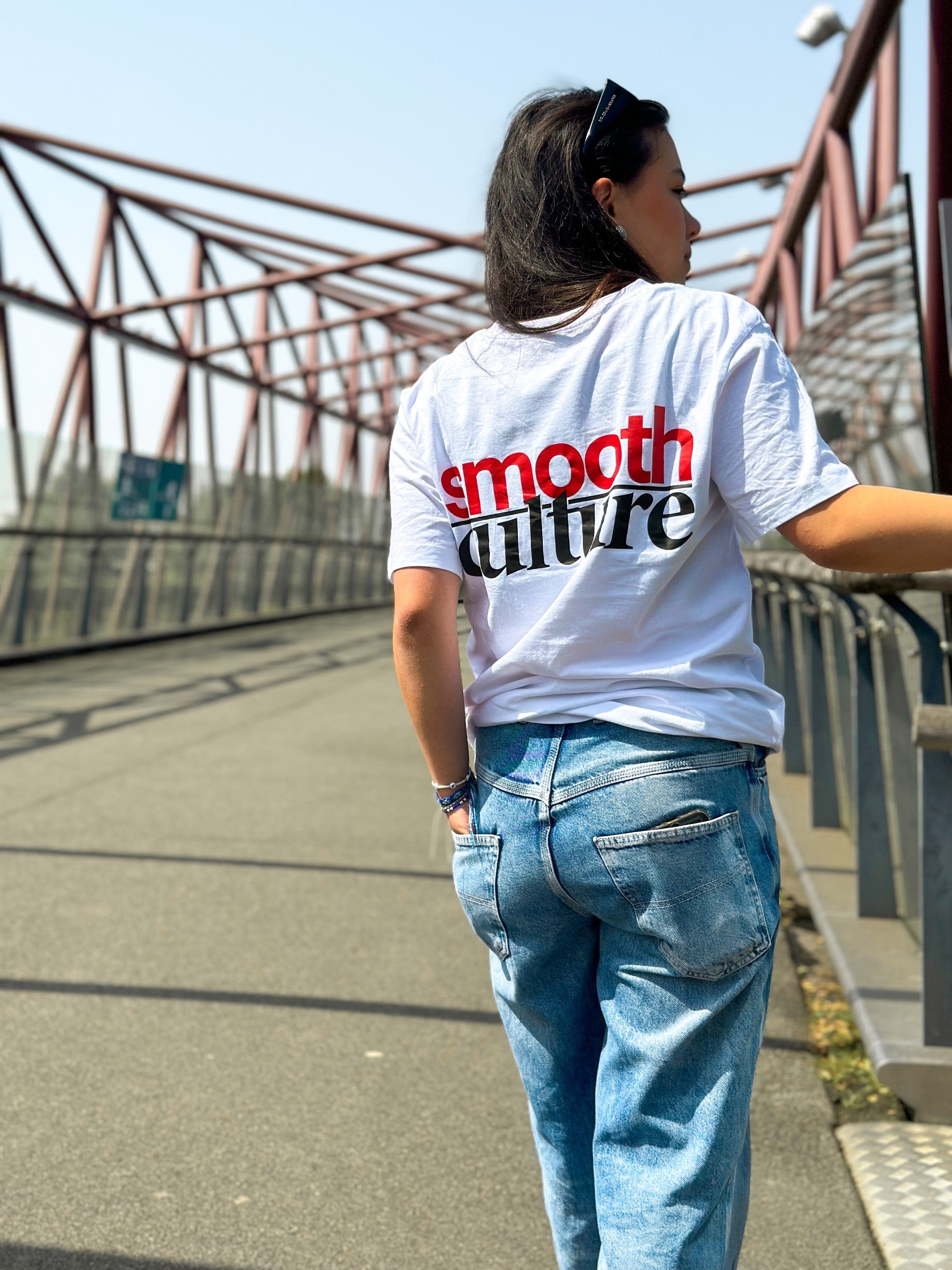 White T / Culture Front+Back Women
