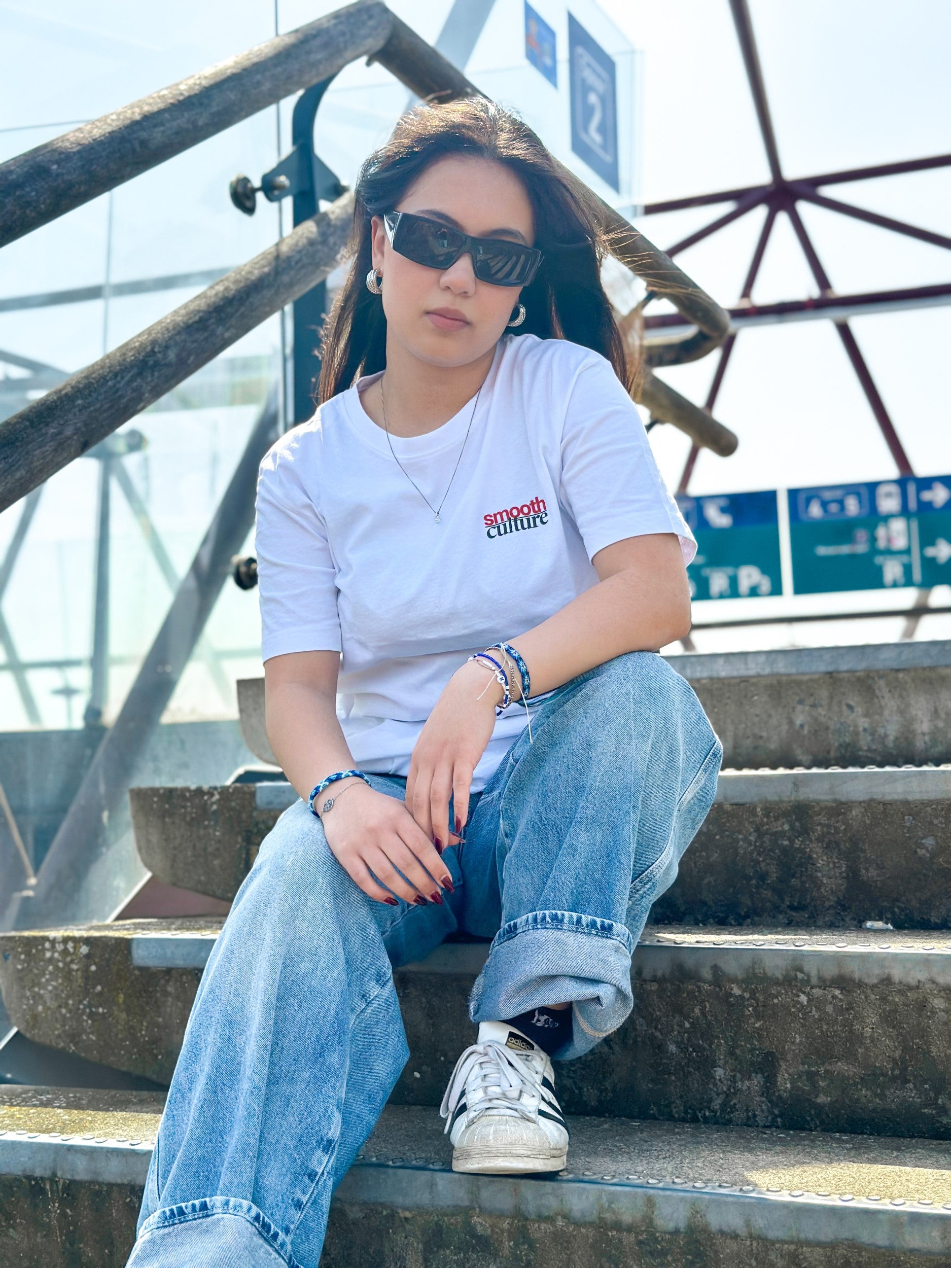 White T / Culture Front+Back Women