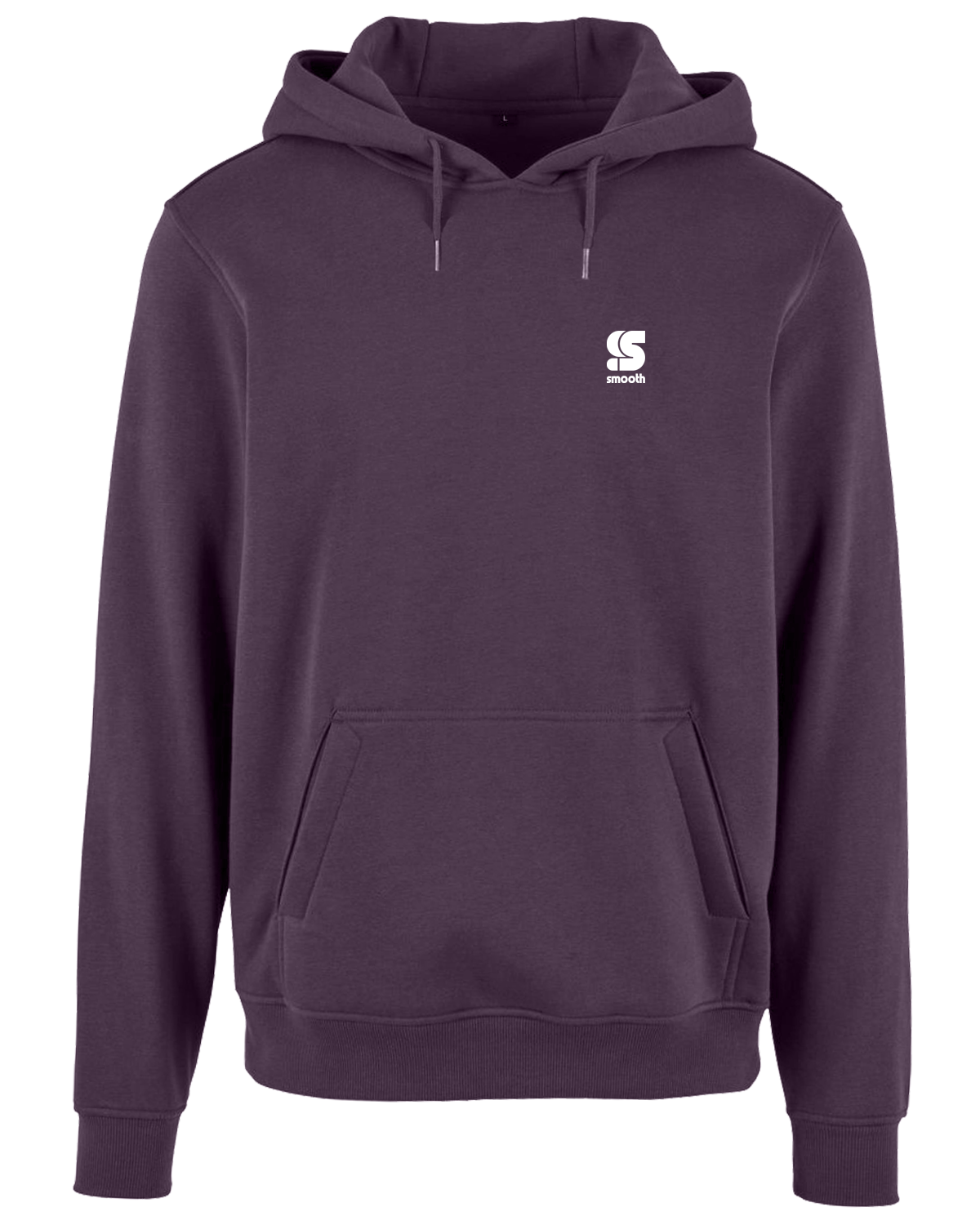Dark Purple Hoodie / S Embroidery