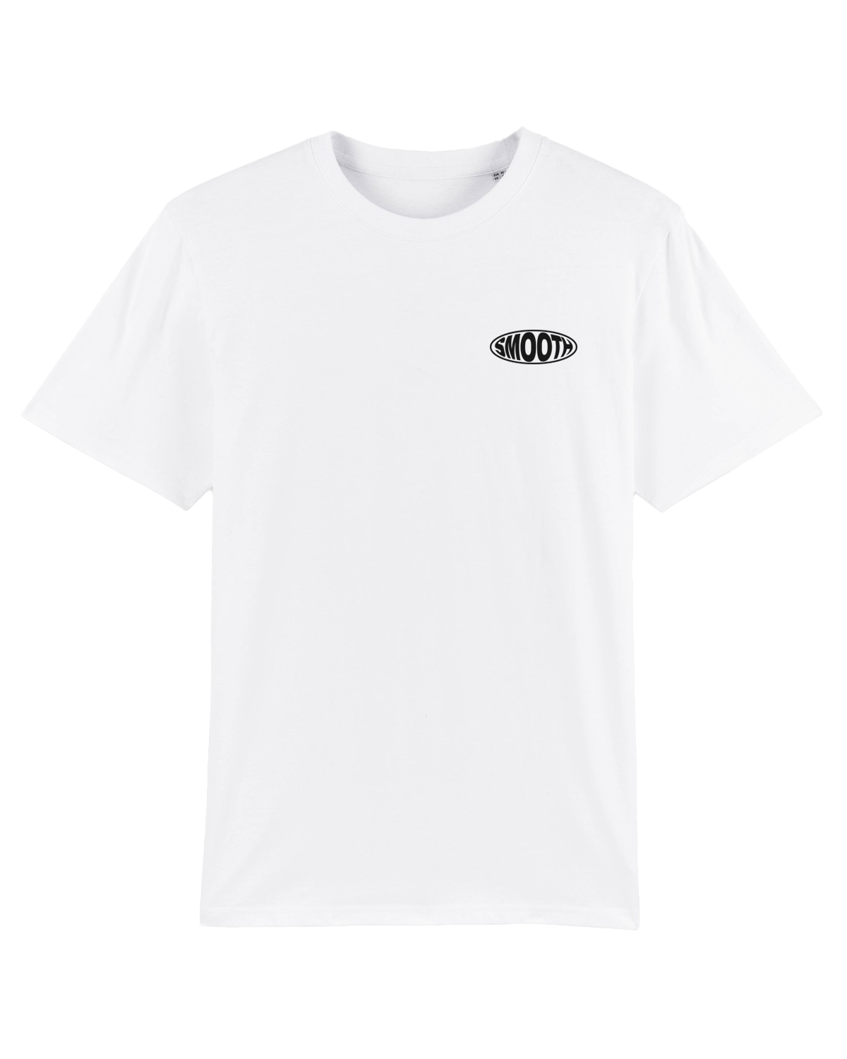 White T / Oval Black Front+Back Women