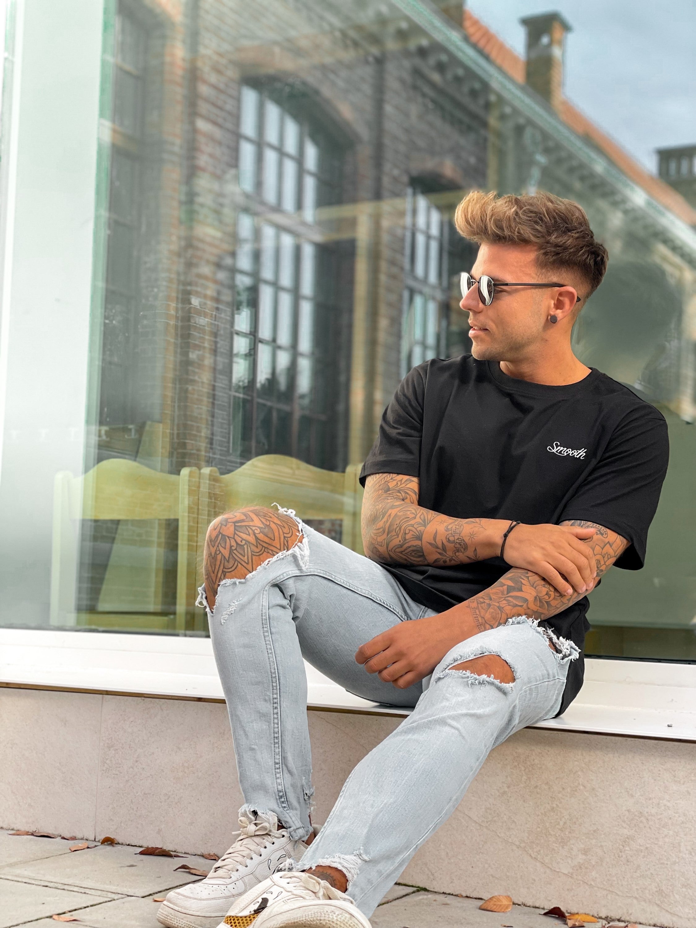 Black T / Originals Minimal White Men