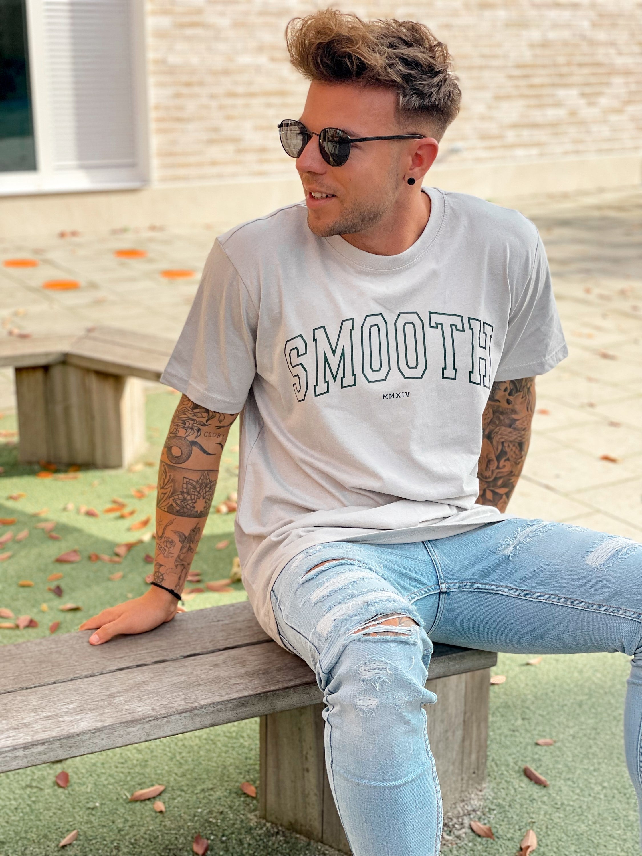Soft Concrete T / College Emerald Men