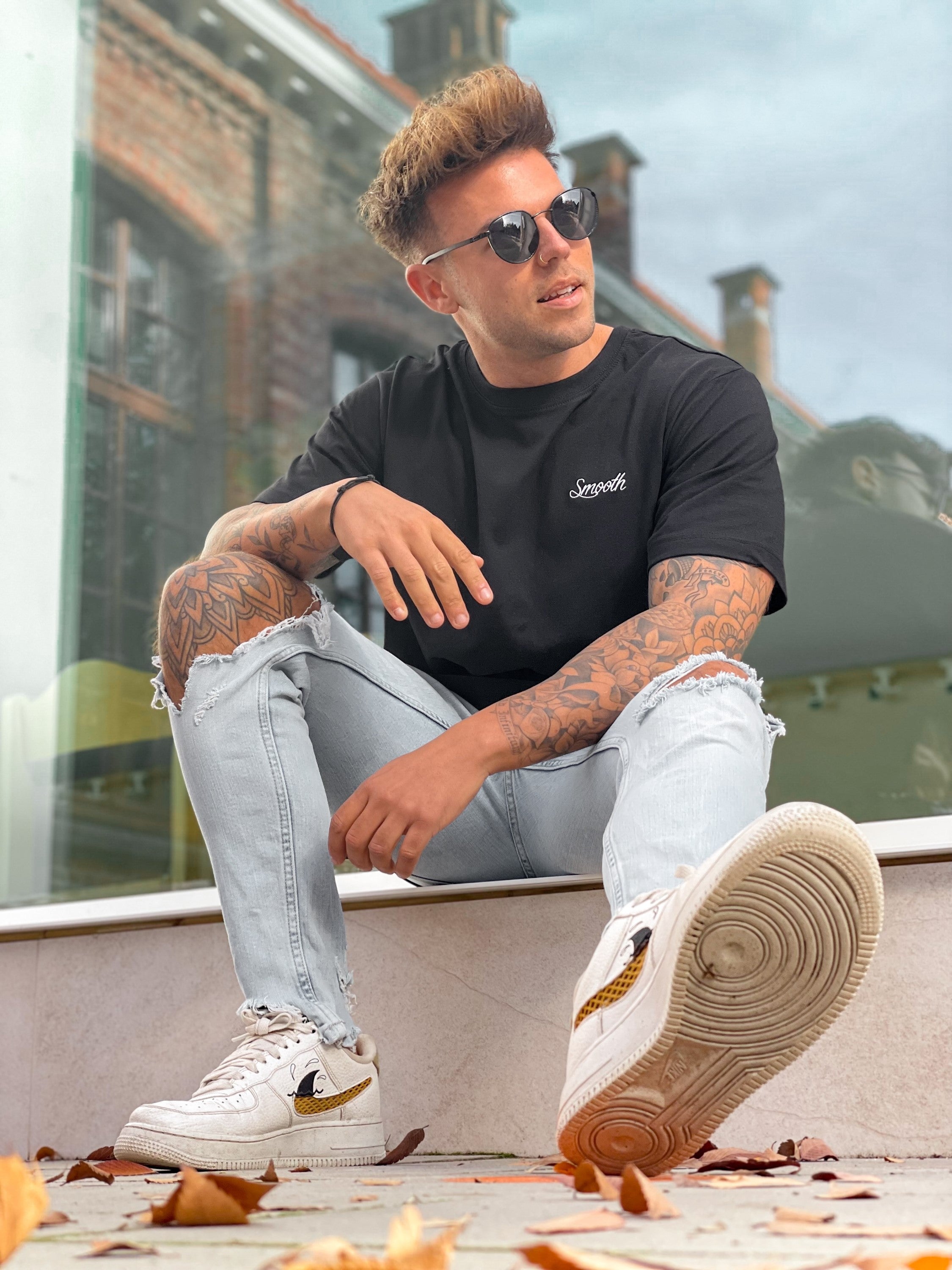 Black T / Originals Minimal White Men