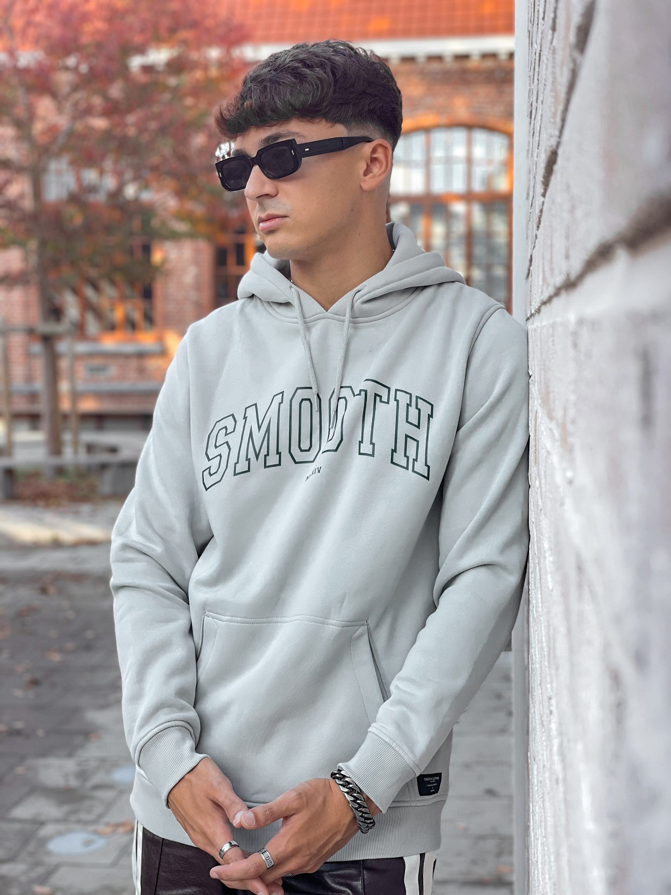Soft Concrete Hoodie / College Emerald Men