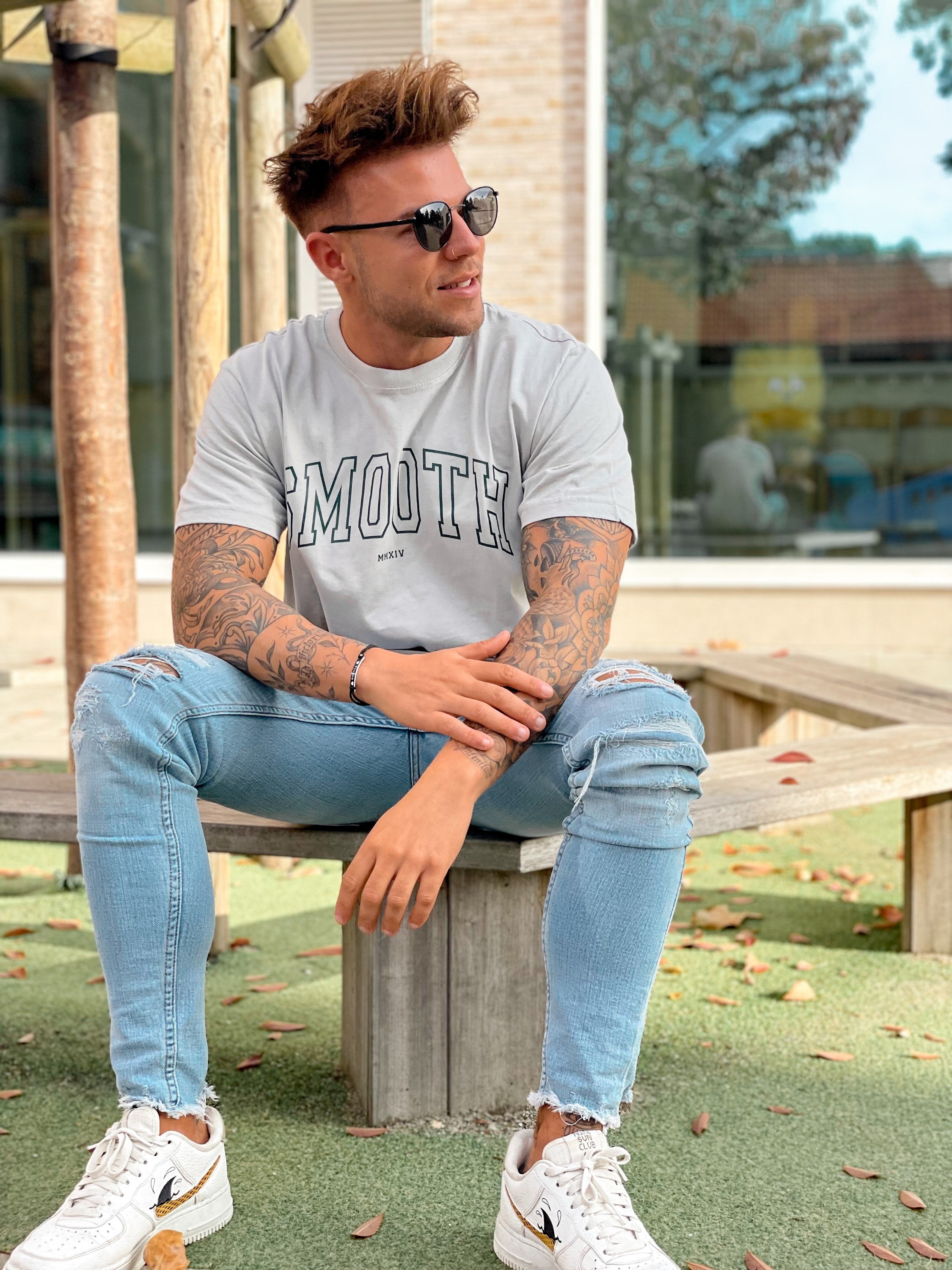 Soft Concrete T / College Emerald Men