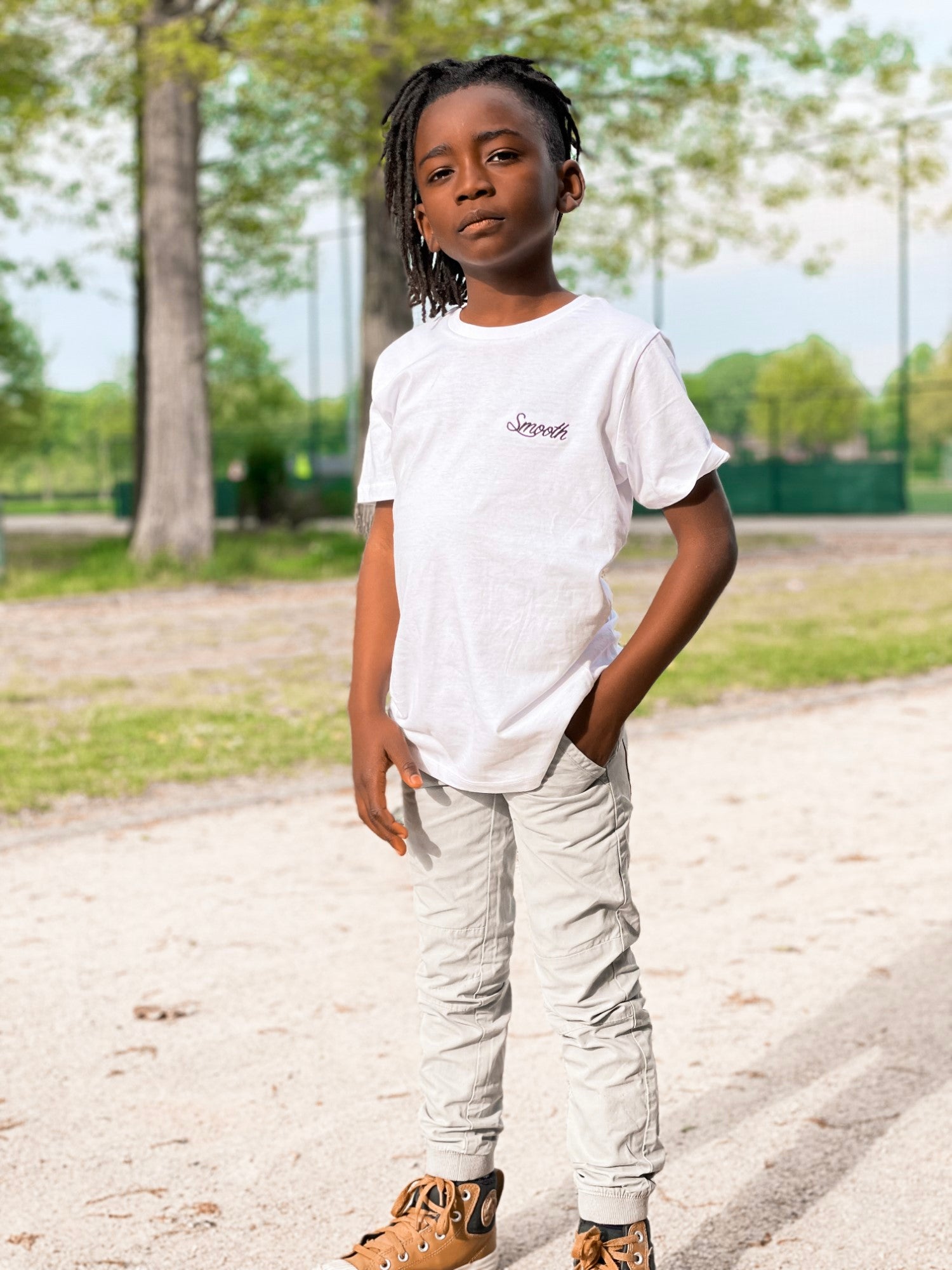 White Kids T / Originals Minimal Black Boys