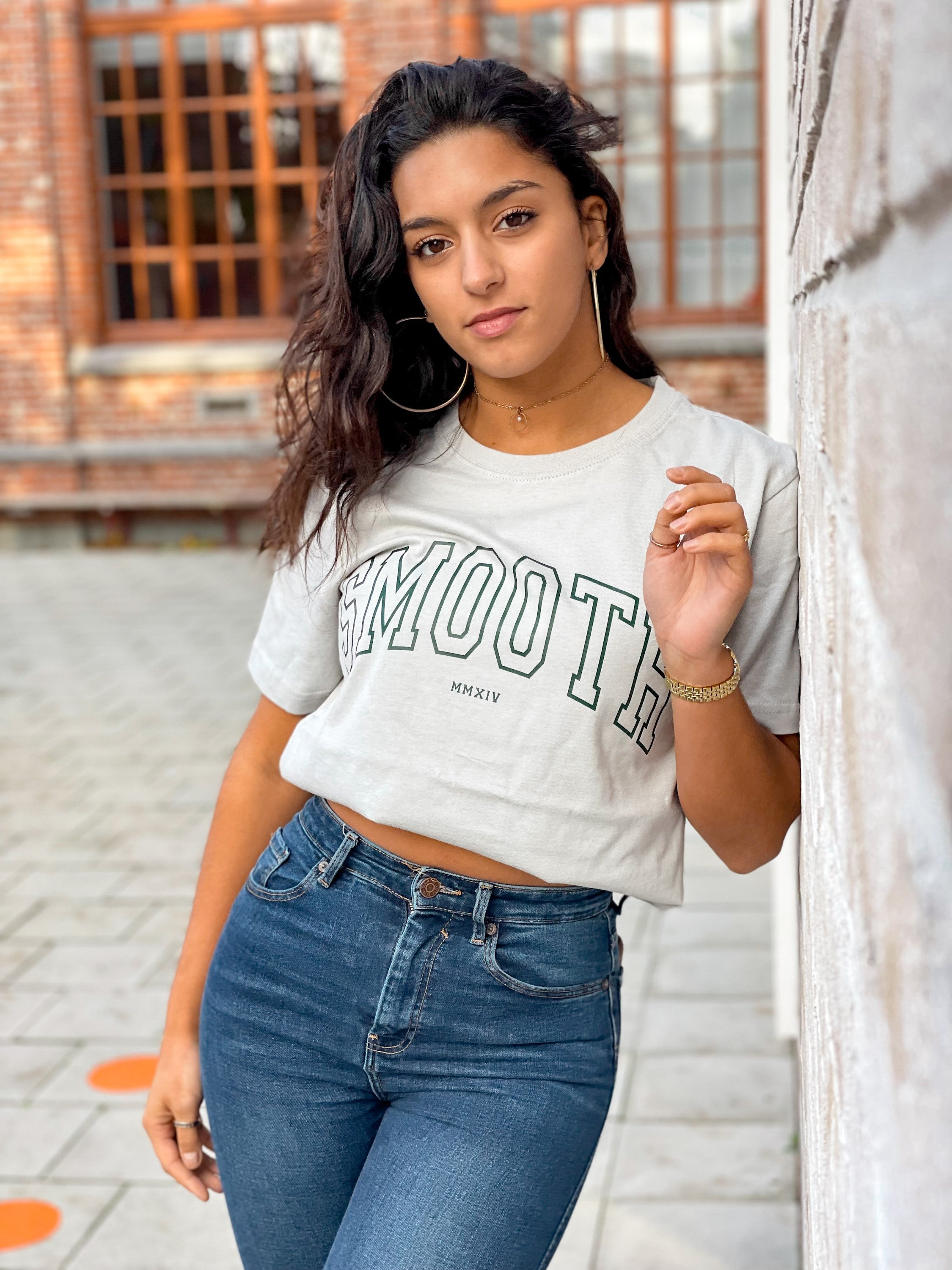 Soft Concrete T / College Emerald Women