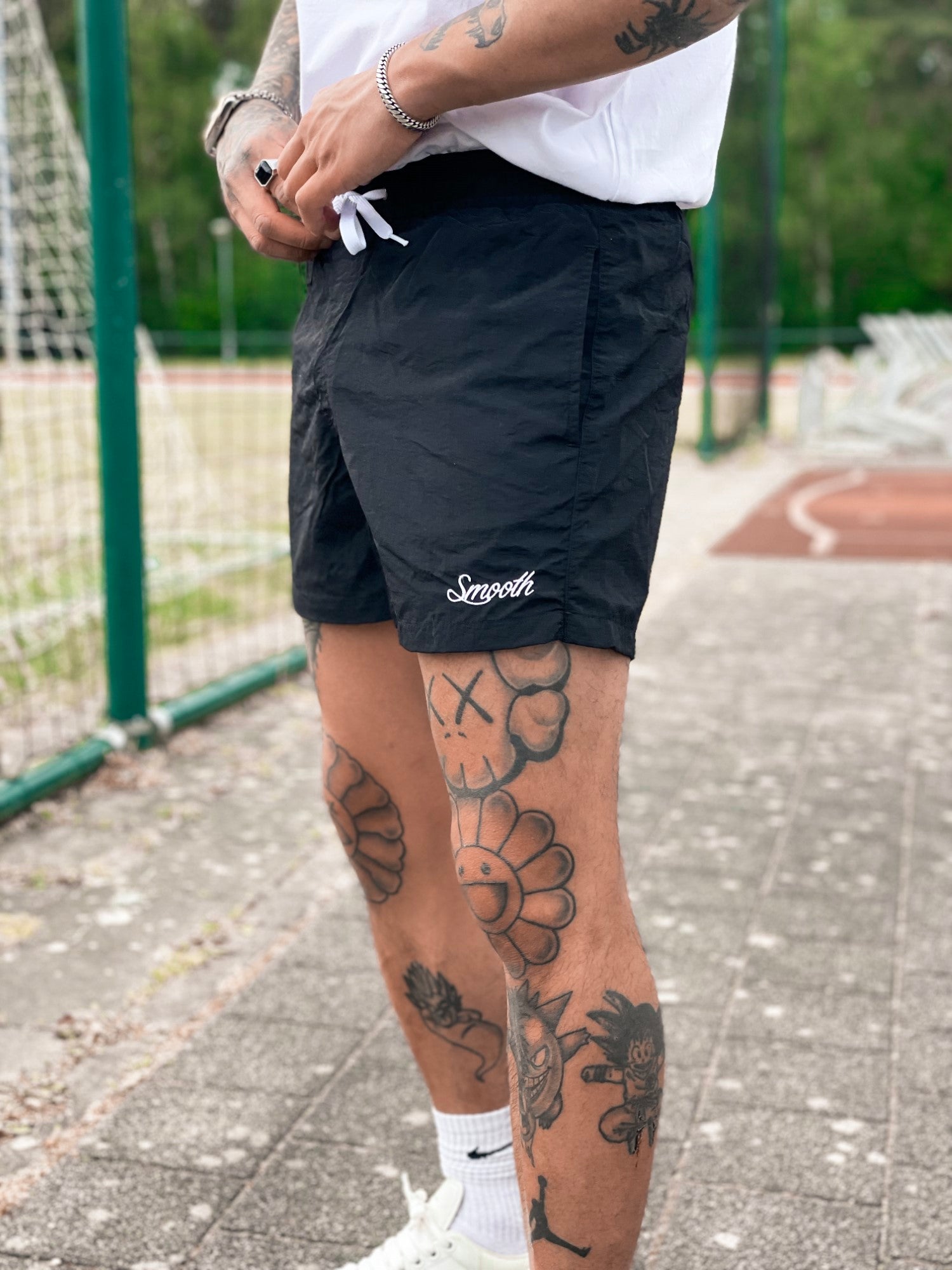 Black Swim Short / Originals Minimals White Men