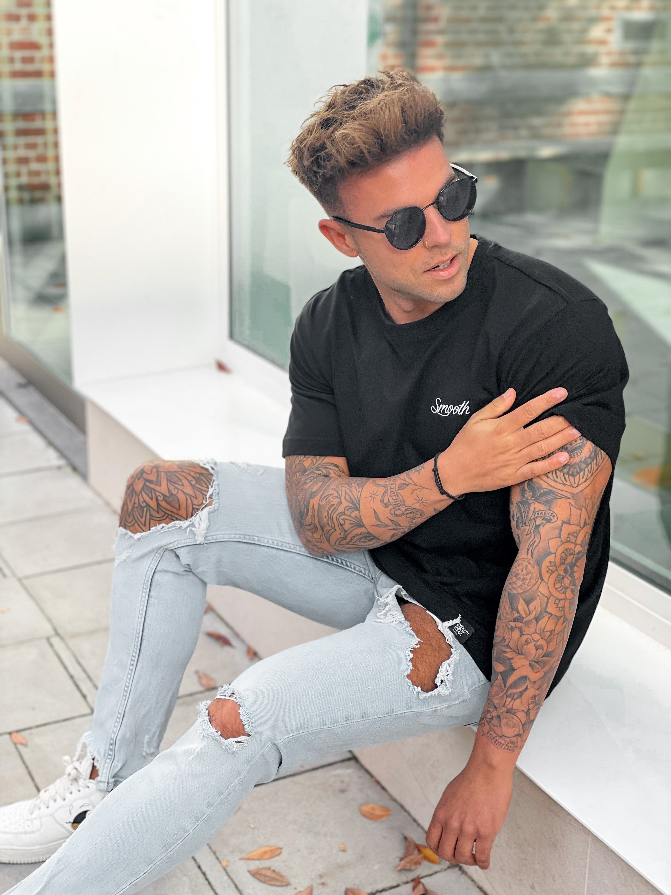 Black T / Originals Minimal White Men