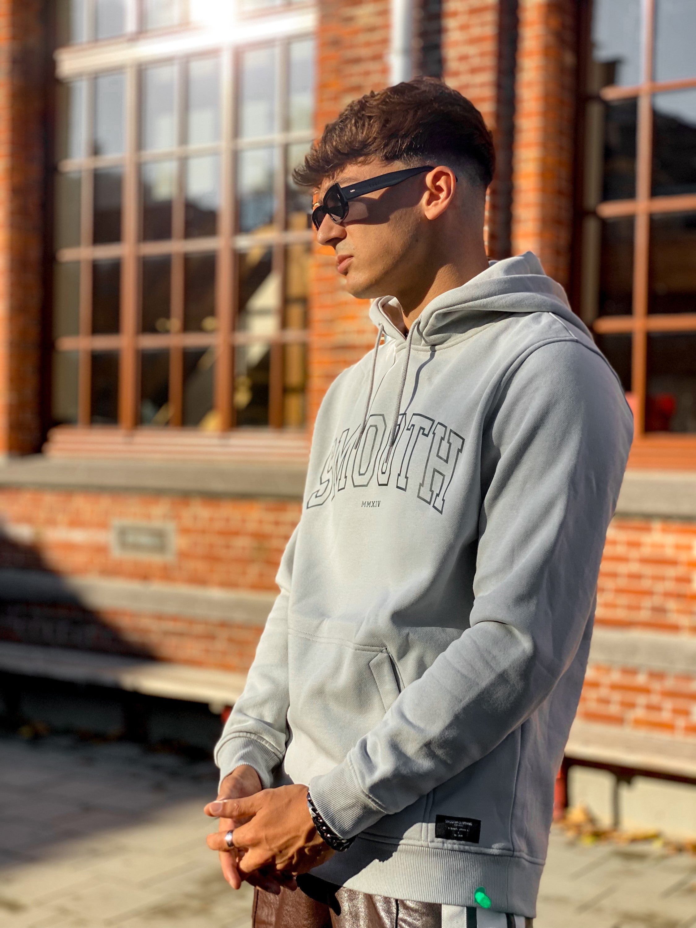 Soft Concrete Hoodie / College Emerald Men