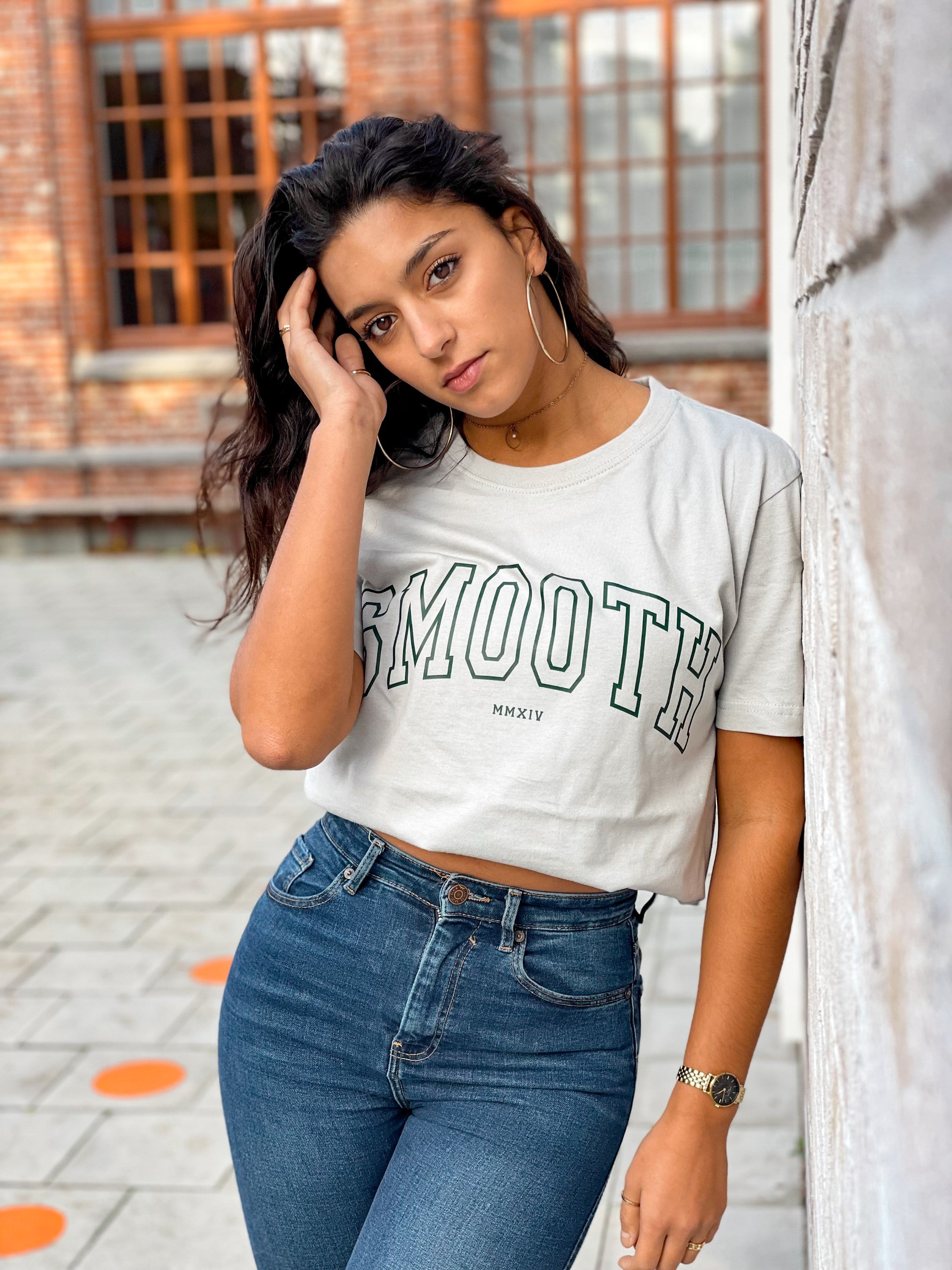 Soft Concrete T / College Emerald Women