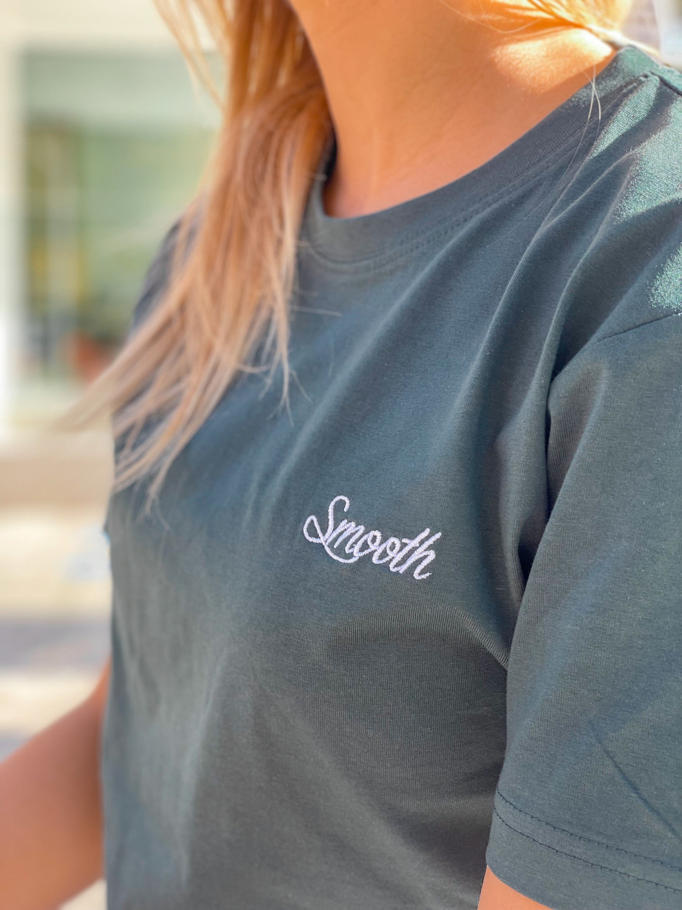 Bottle Green T / Originals Minimal White Women