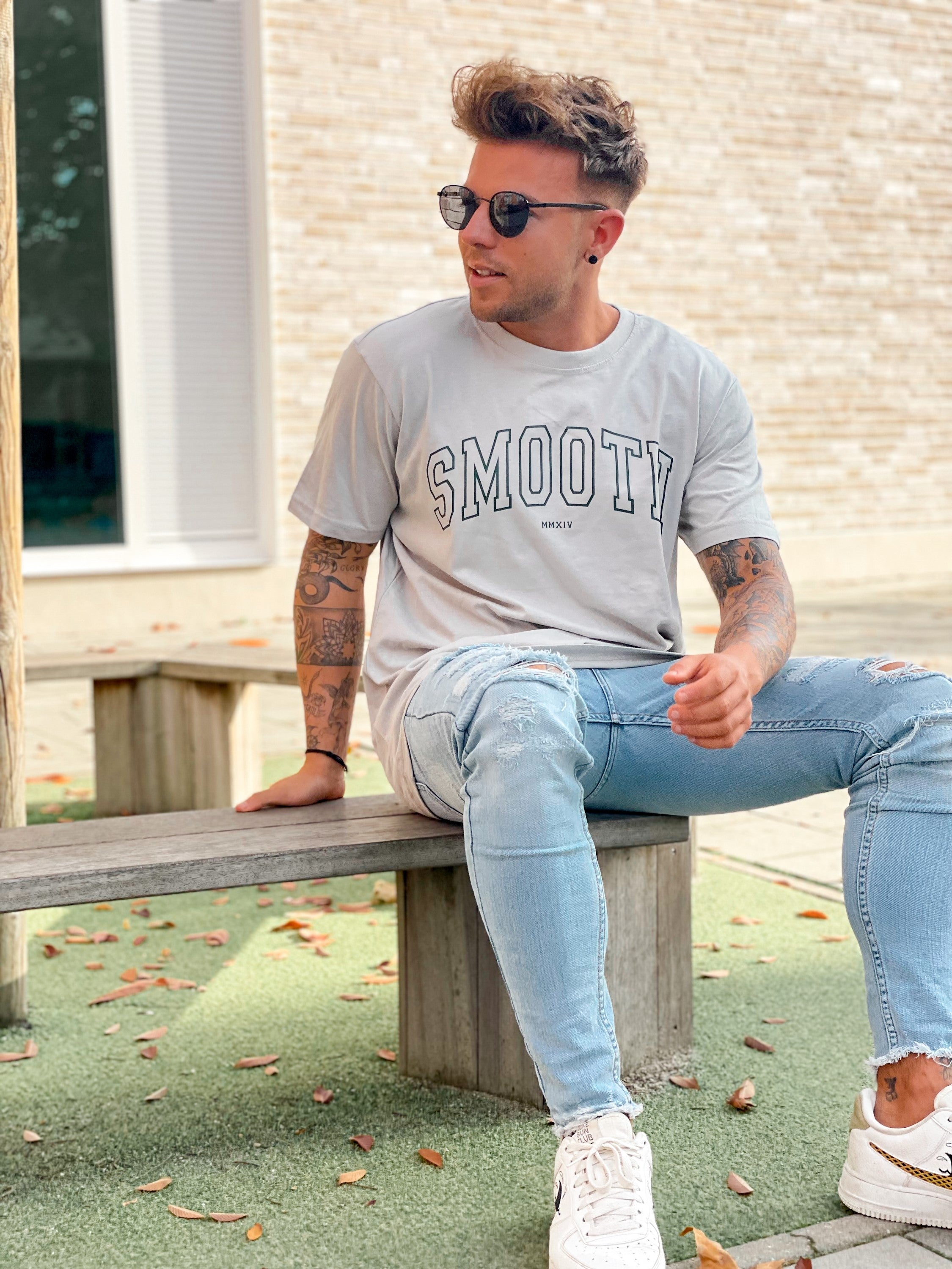 Soft Concrete T / College Emerald Men
