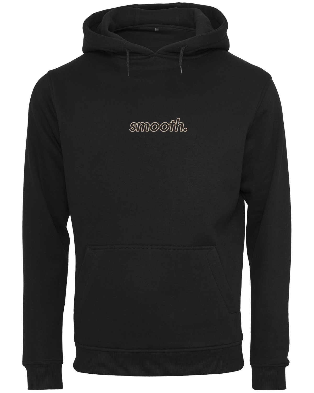 Black Hoodie / Outlined Sand Women