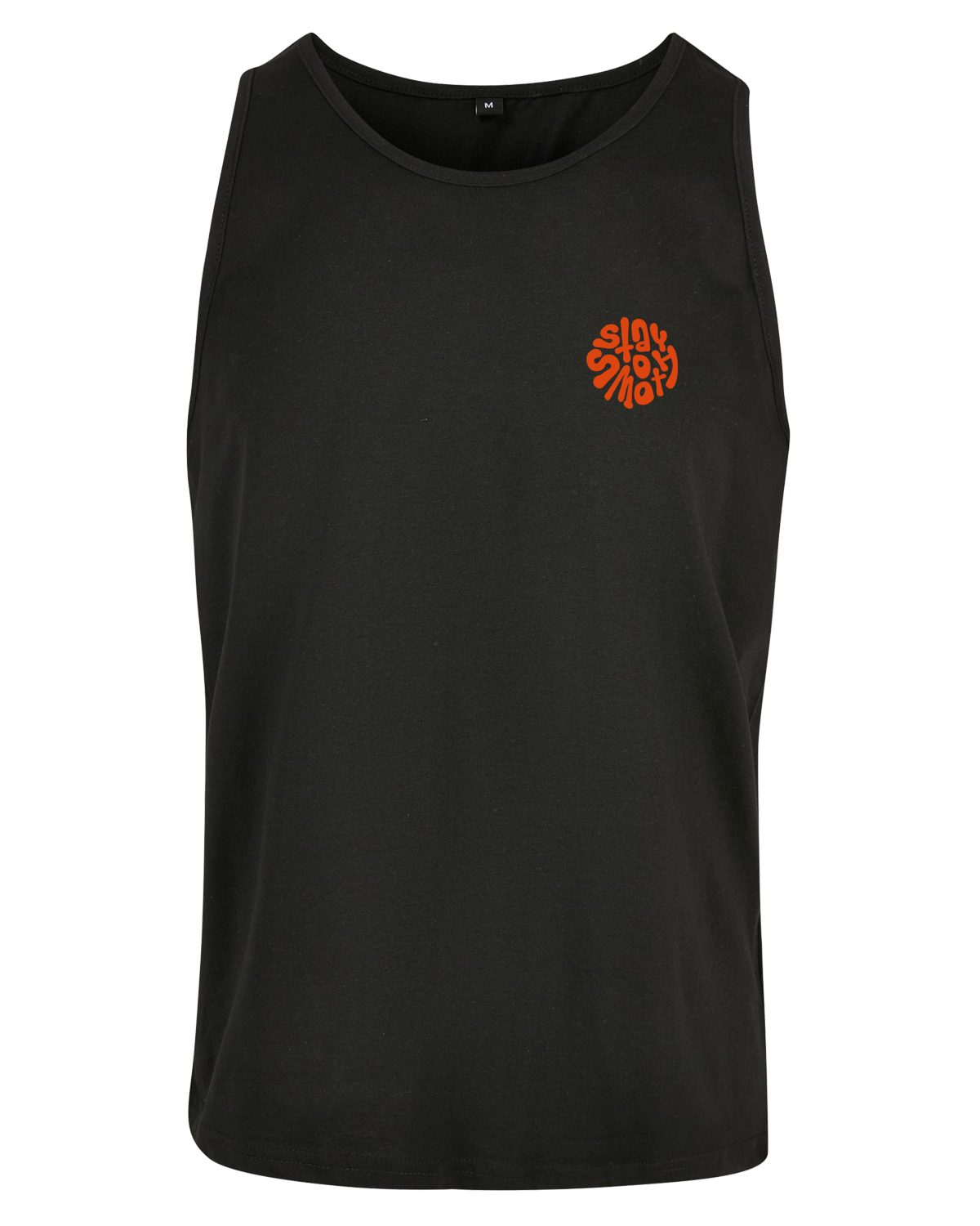 Black Top / Stay Smooth Orange Front