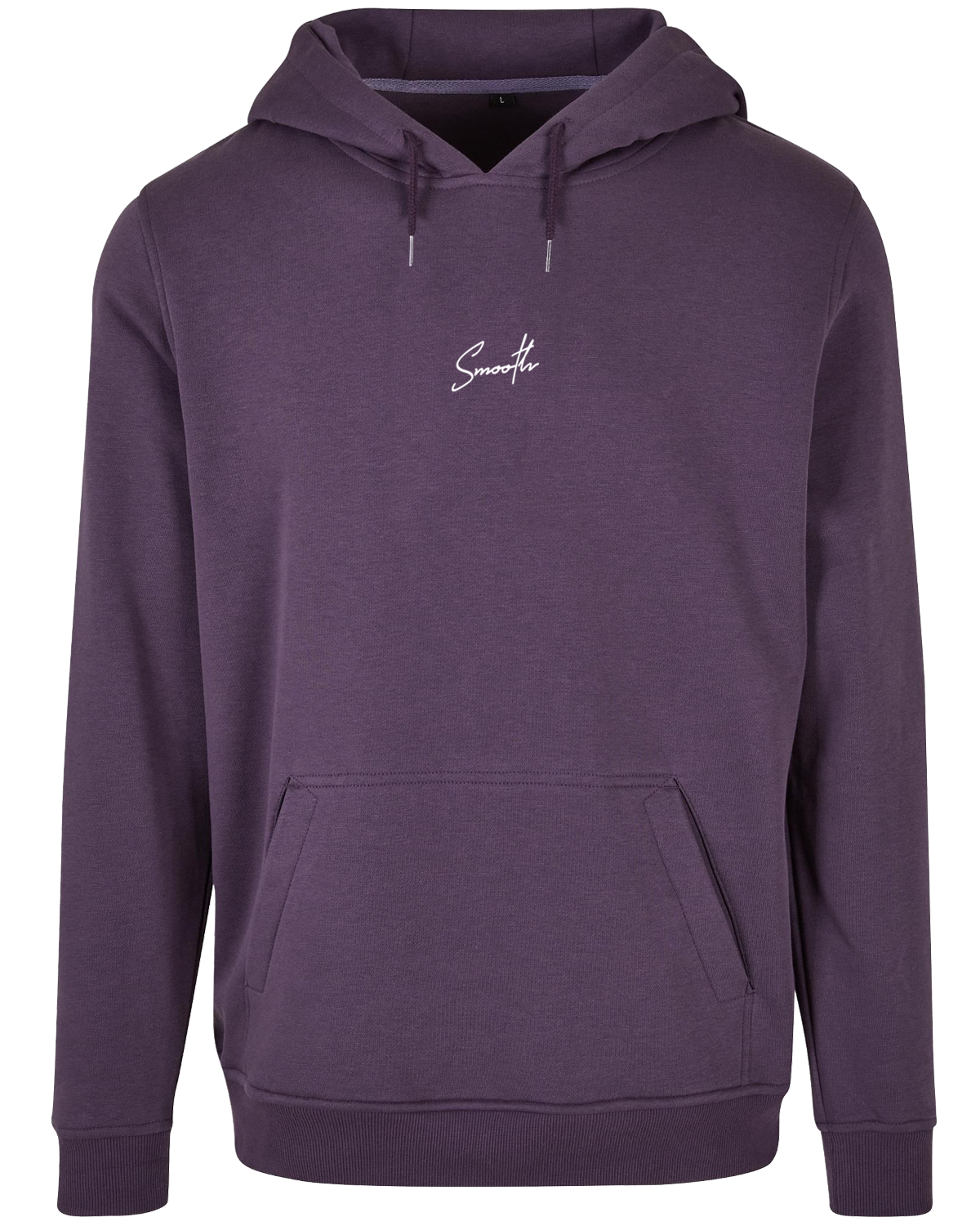 Dark Purple Hoodie / Signature White Men