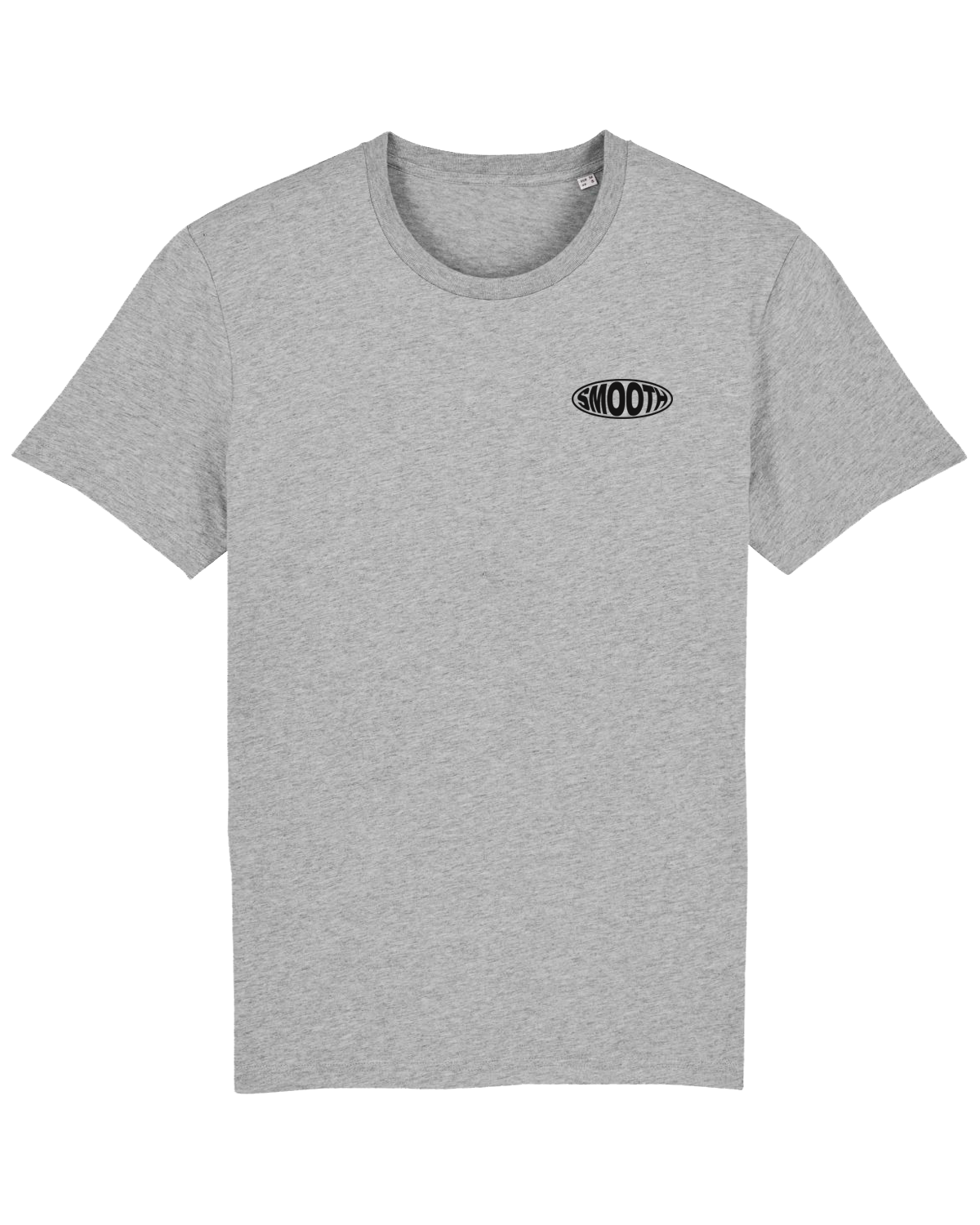 Grey T / Oval Black Front+Back Women