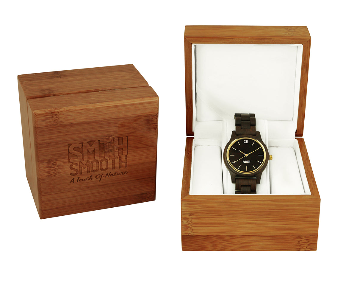 Smooth Originals Walnut & Gold 38mm