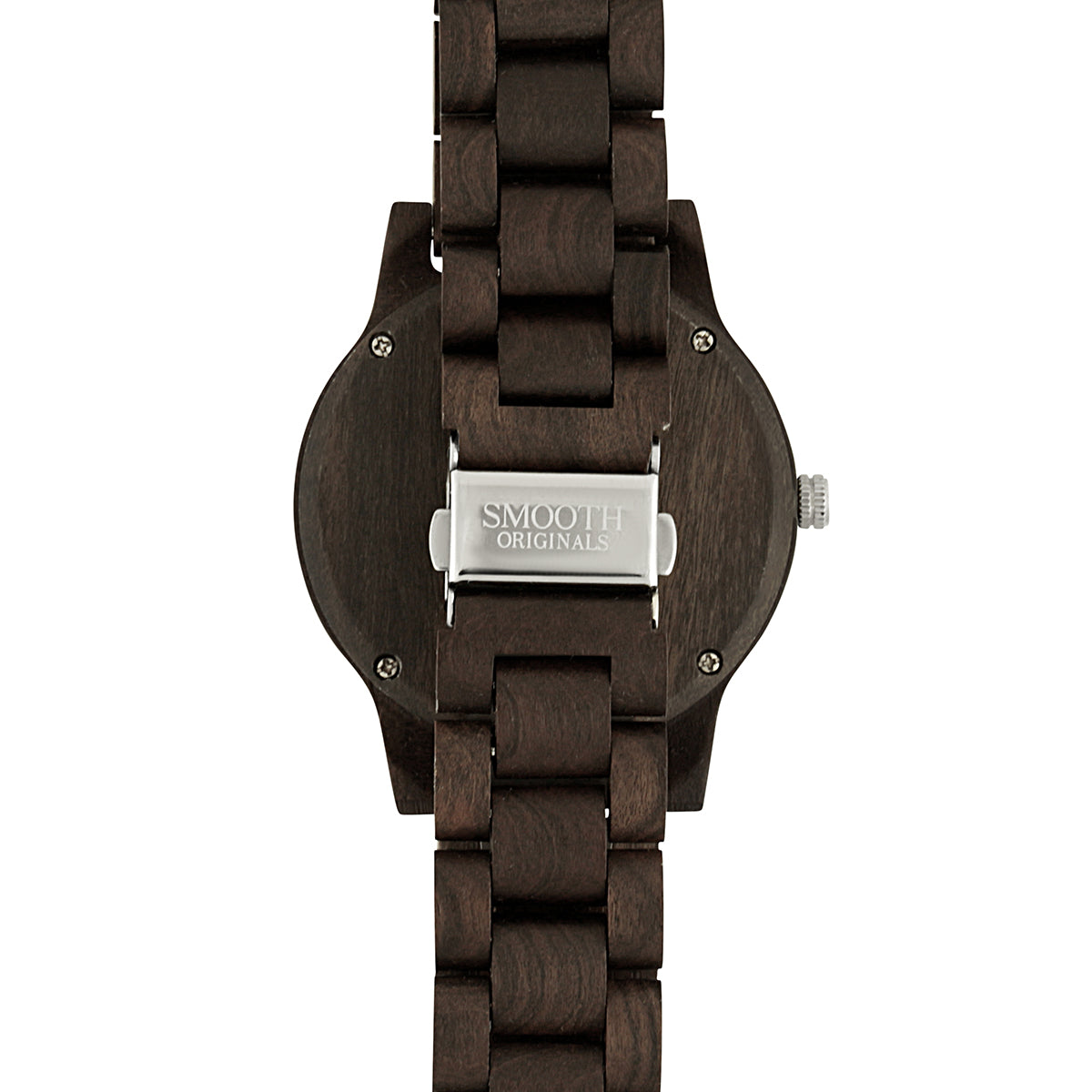 Smooth Originals Walnut & Silver 45mm