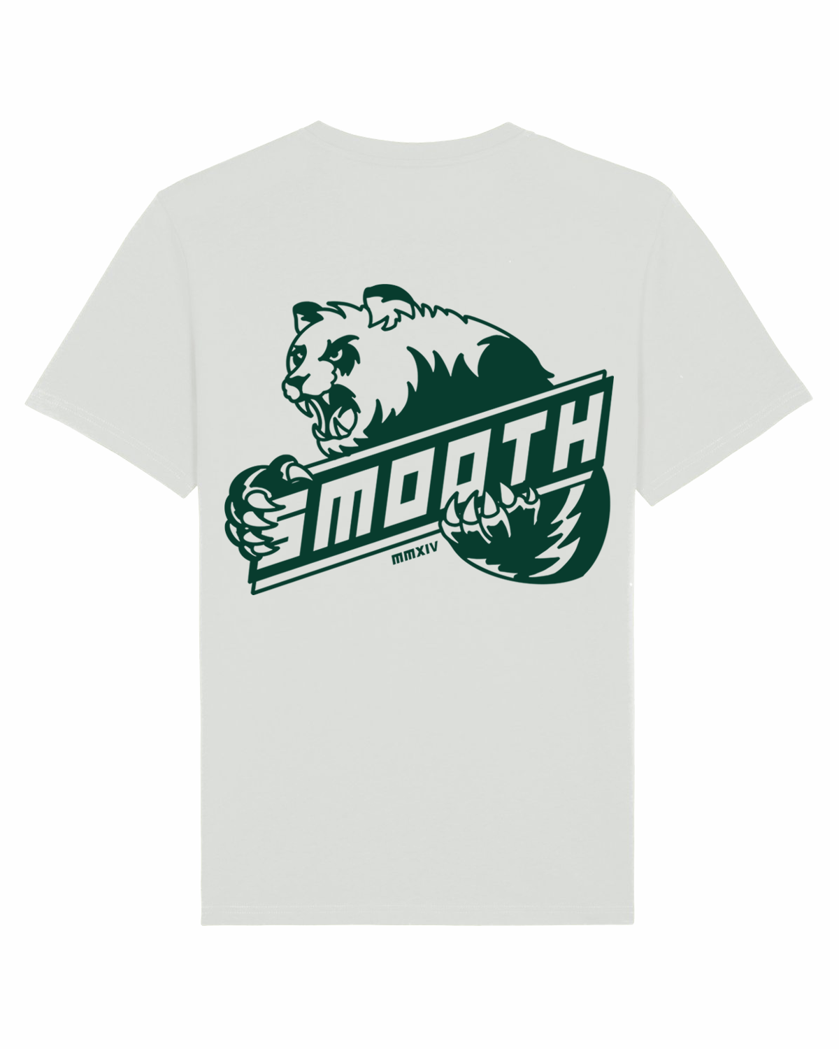 Soft Concrete T / Bath Panda Emerald Front+Back Men