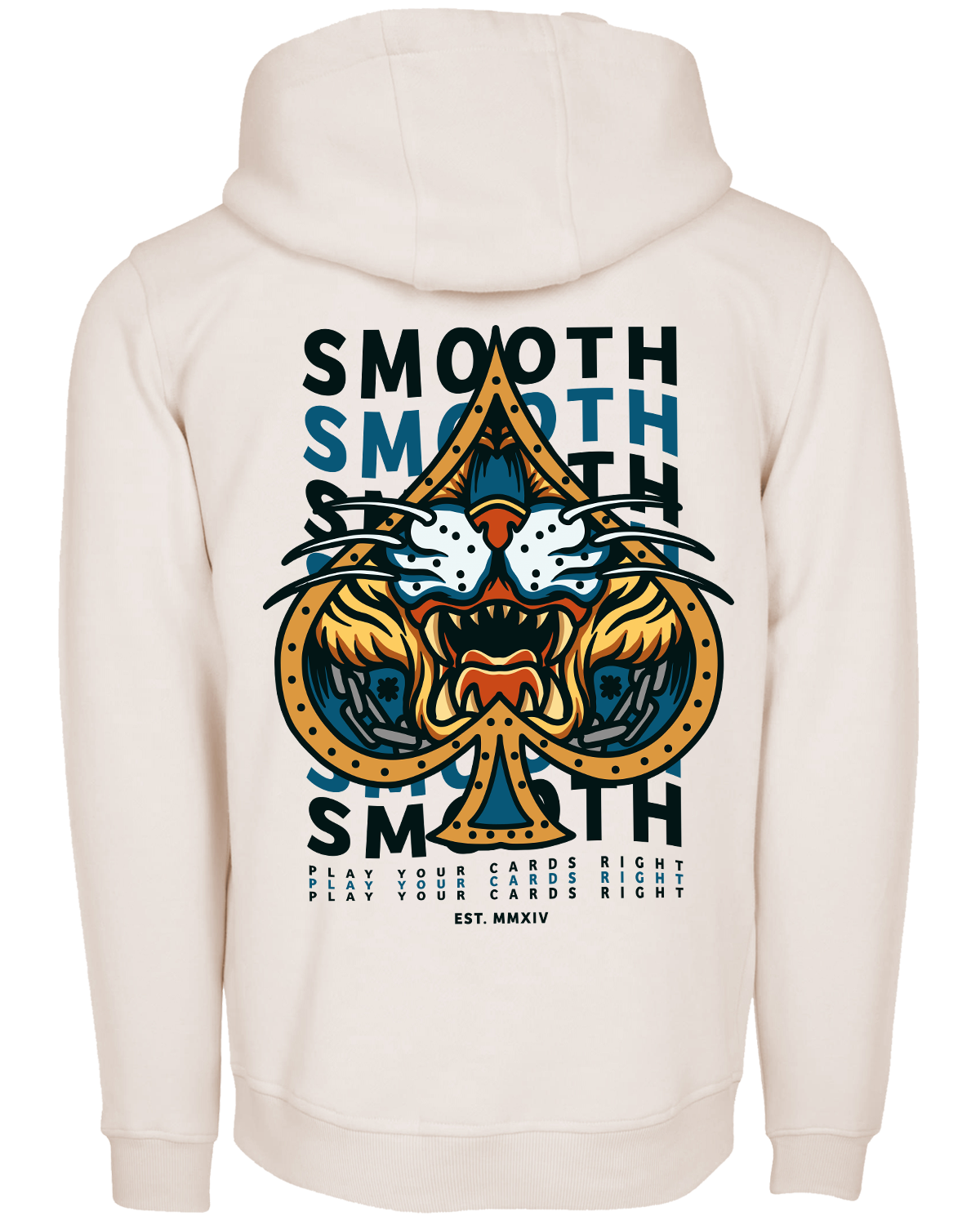 Vintage White Hoodie / Ace Women