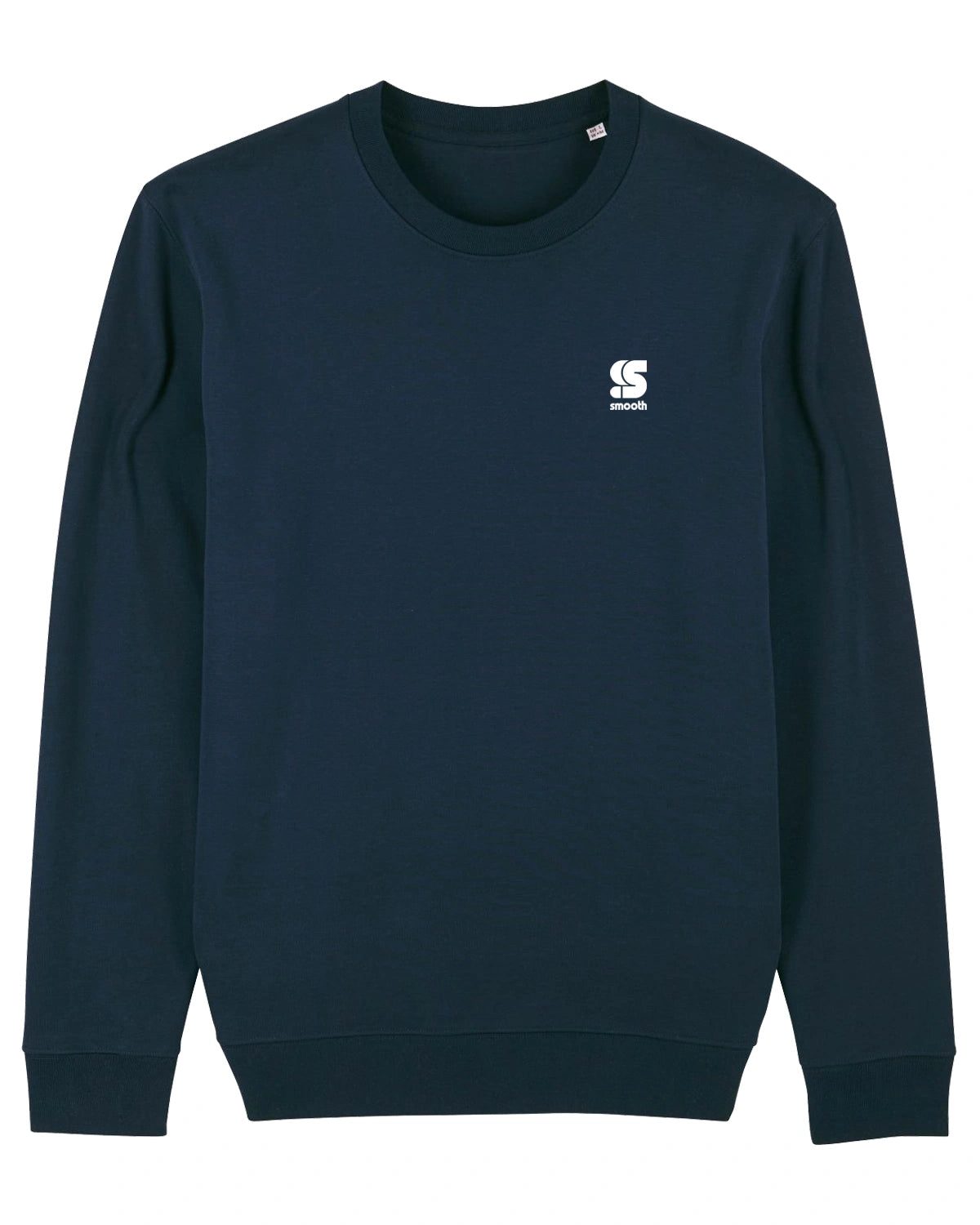 Dark Blue Kids Crew / S Embroidery White Girls