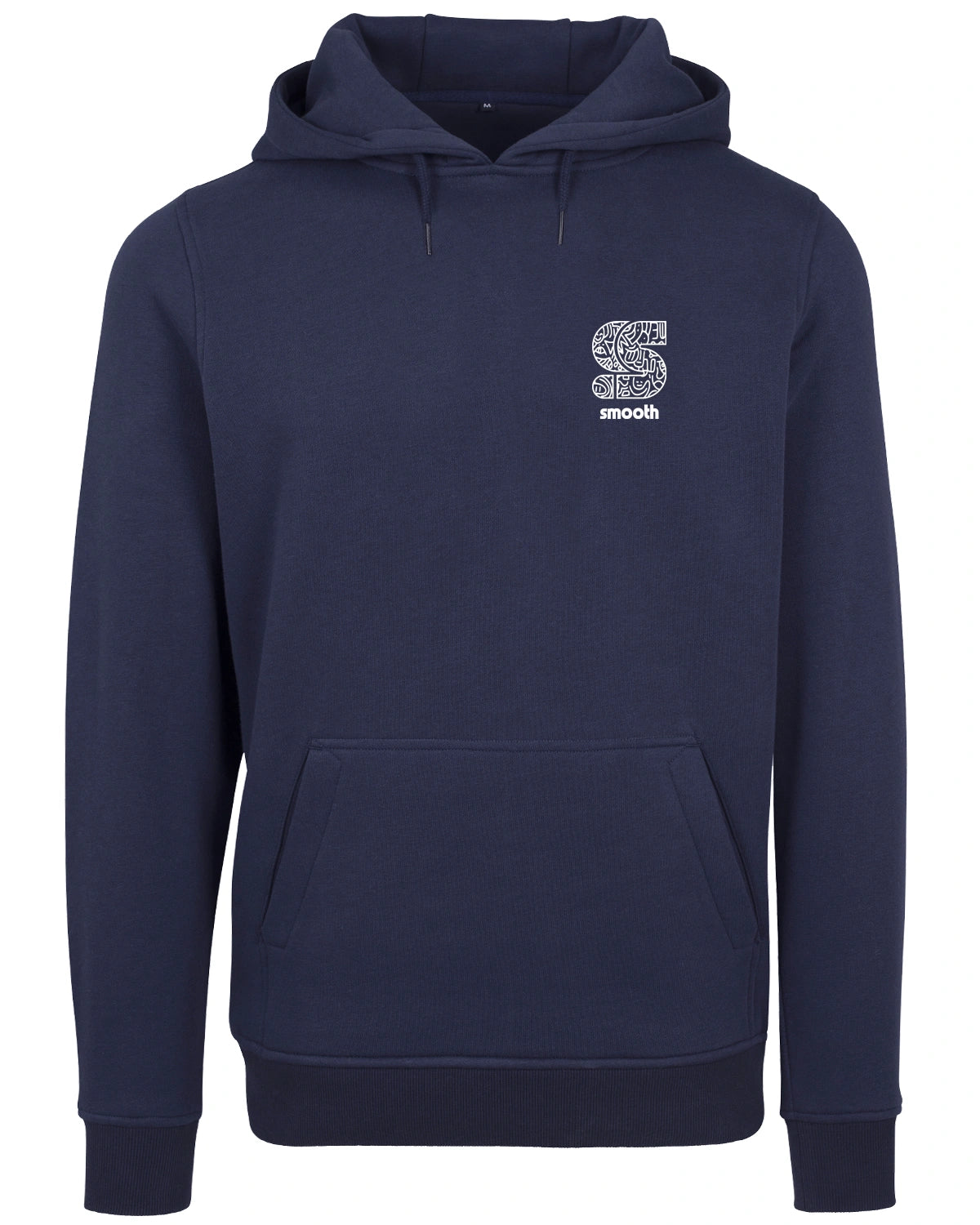 Dark Blue Hoodie / S Doodle White Front+Back Men