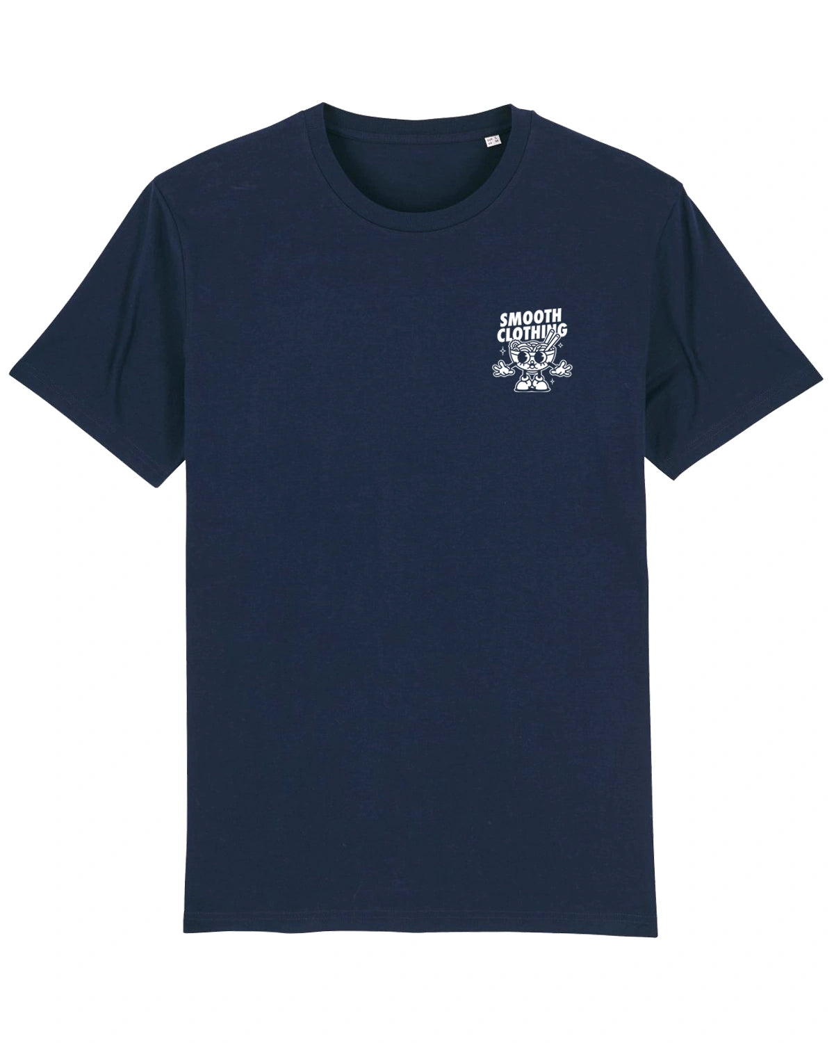 Dark Blue Kids T / Noods White Front+Back Girls