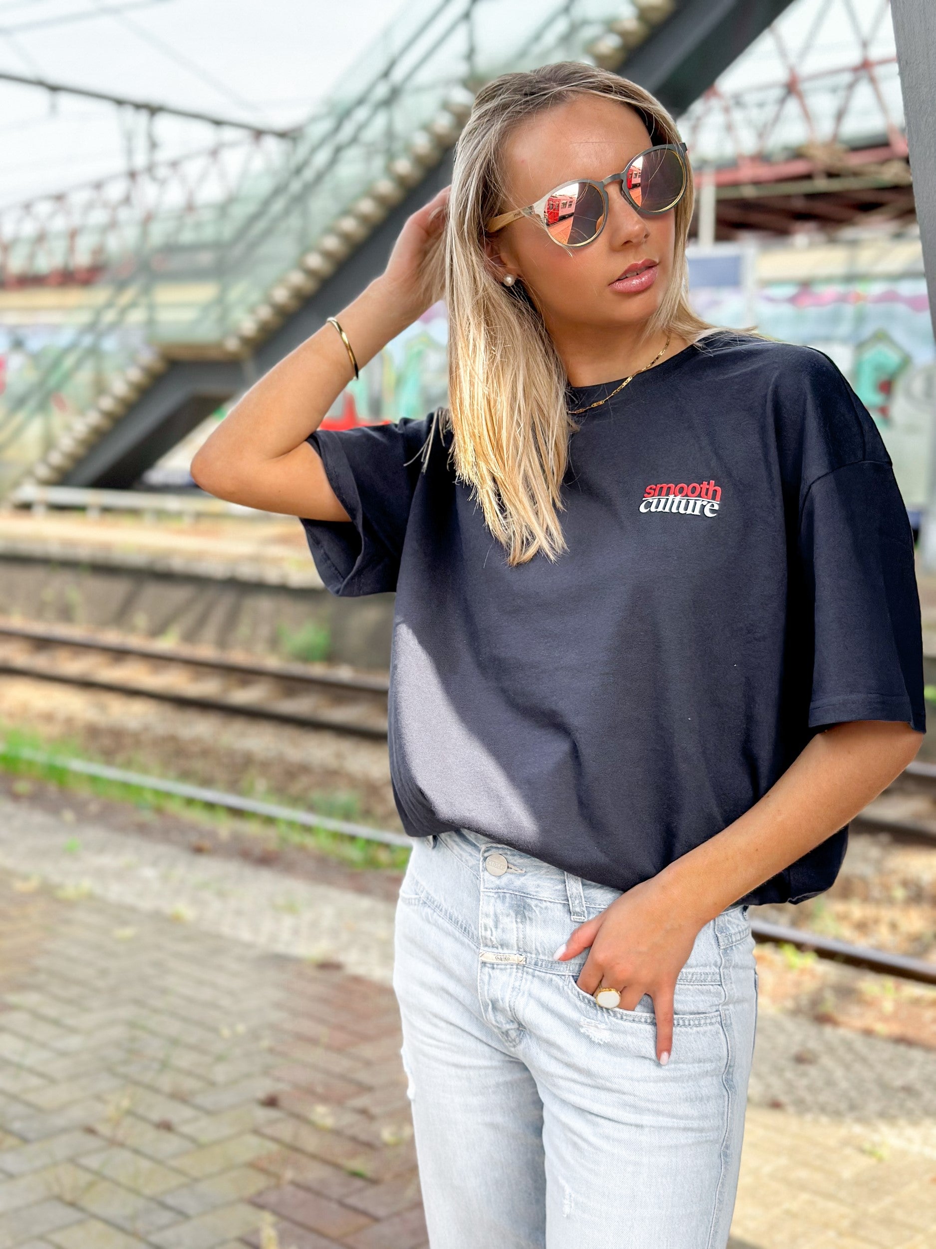 Heavy Navy T / Culture Front Women