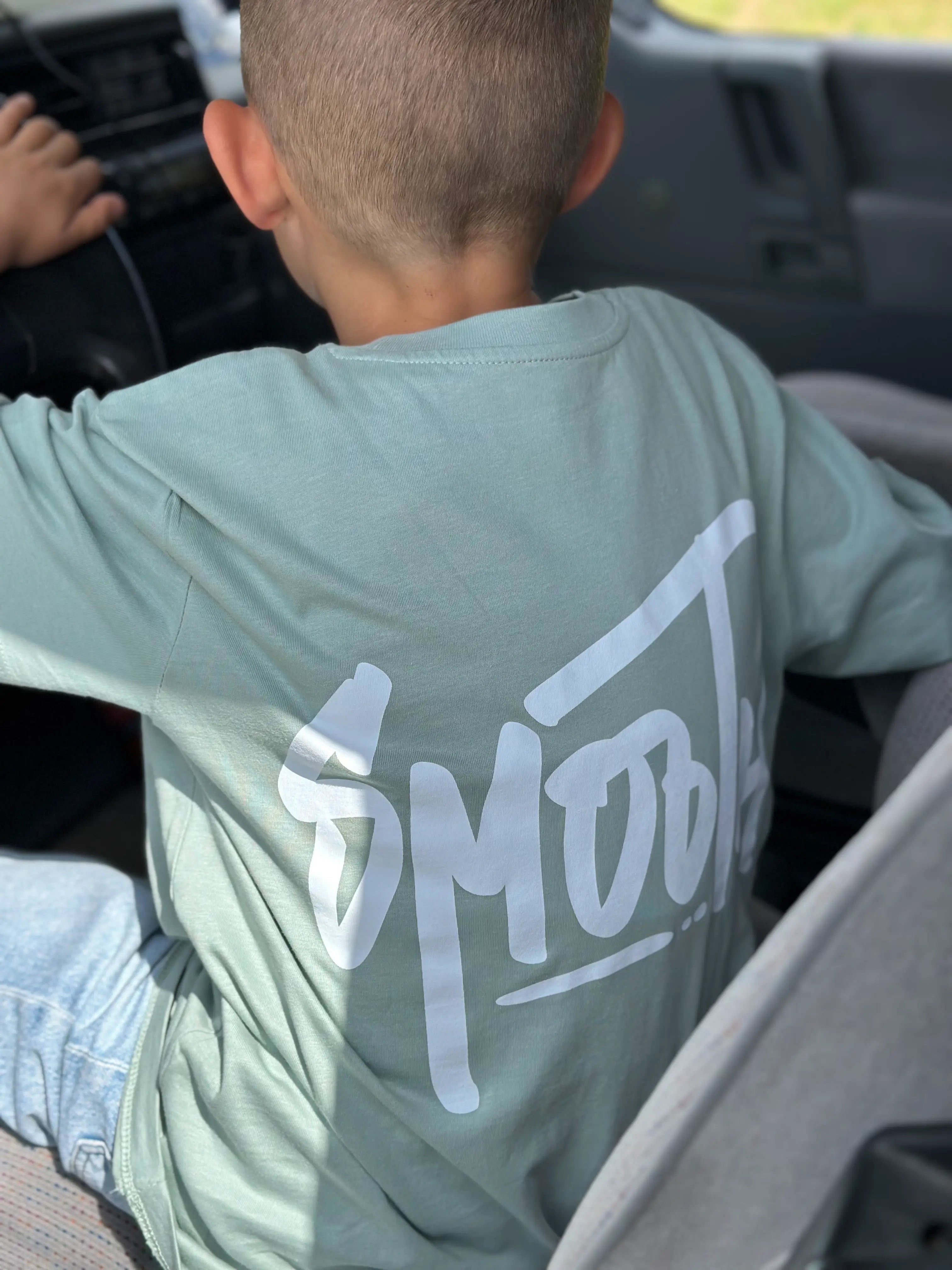 Aloe Kids T / Dainty White Front+Back Boys