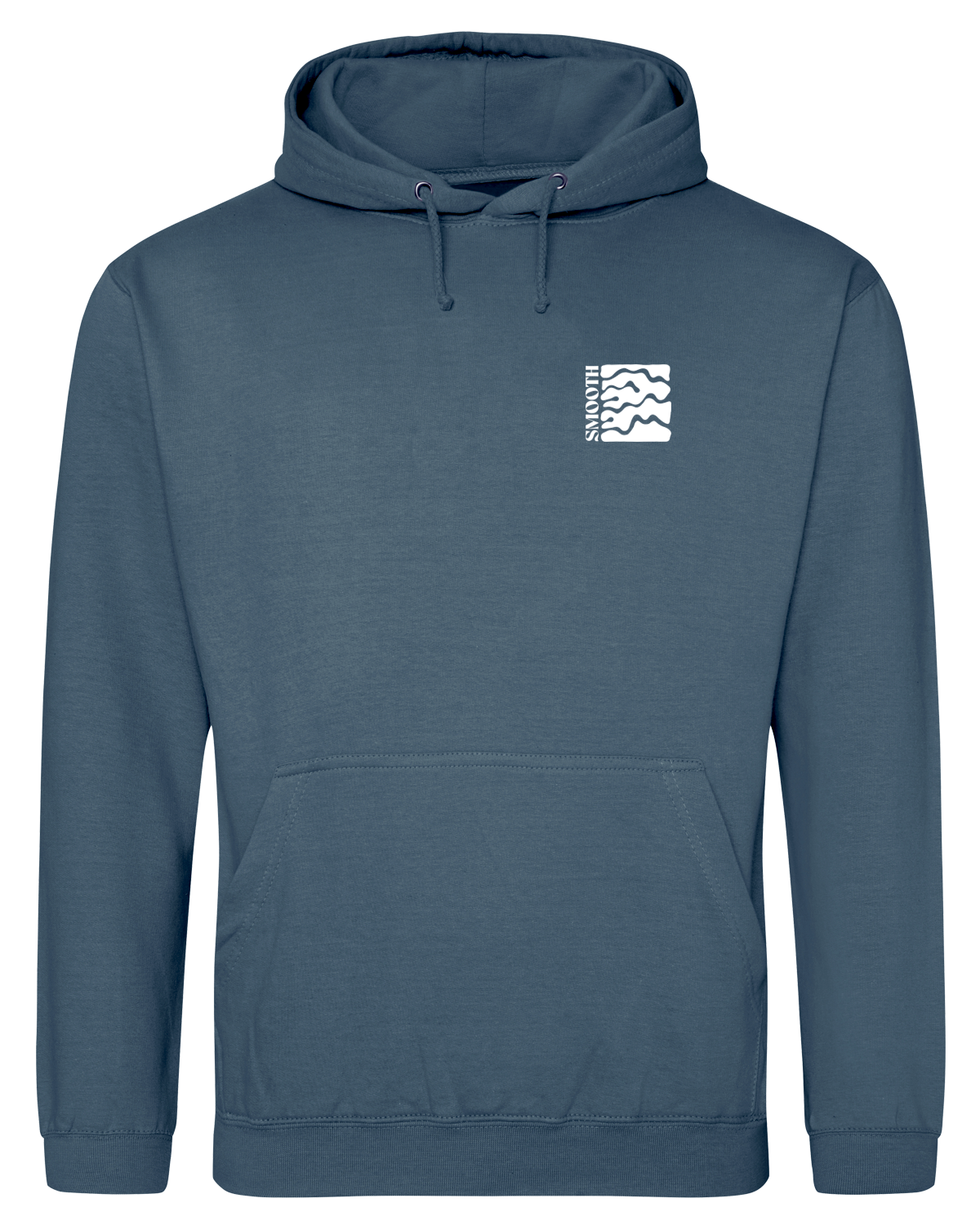 Ink Blue Kids Hoodie / Waves Girls