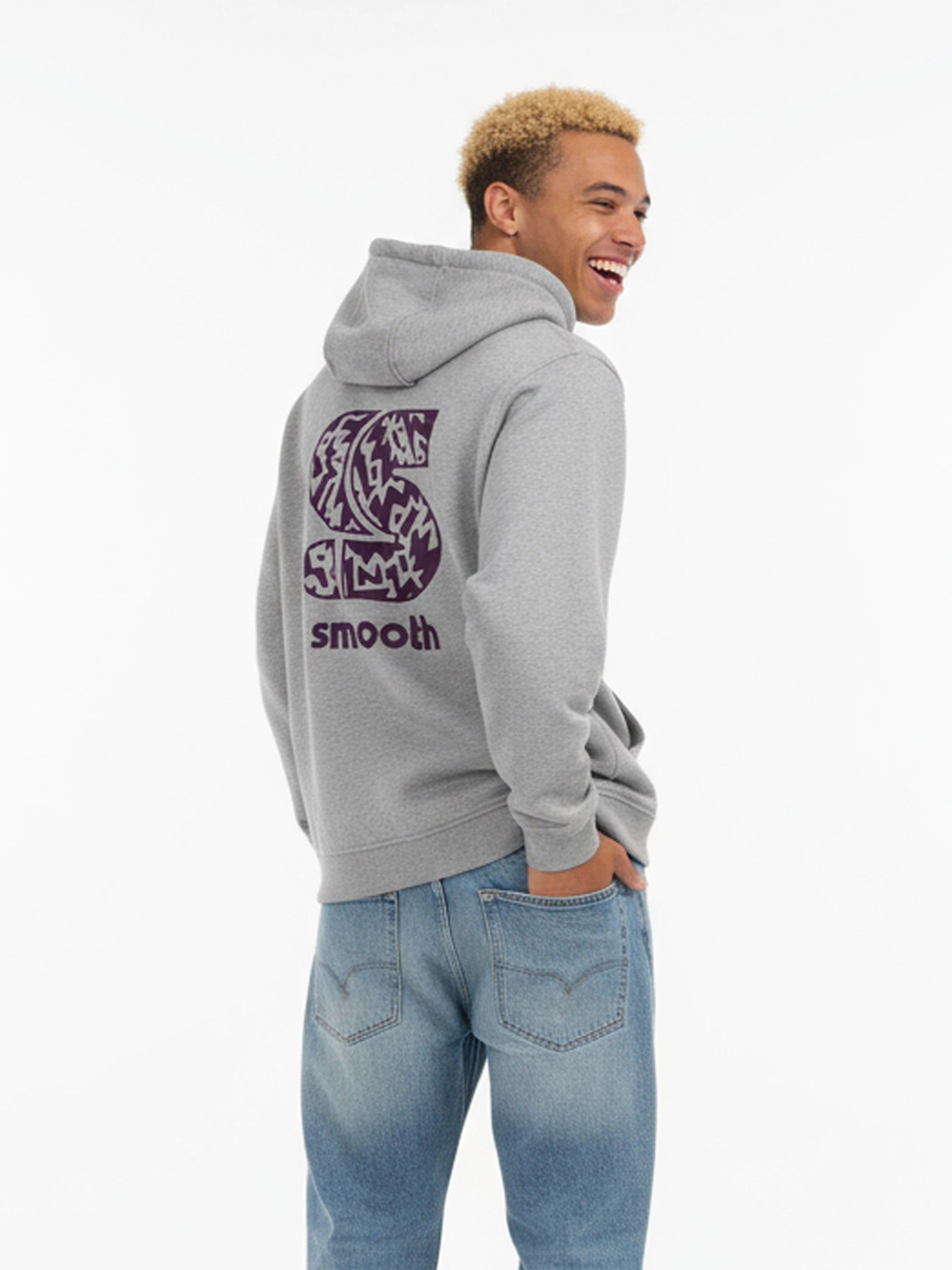 Grey Hoodie / S 90's