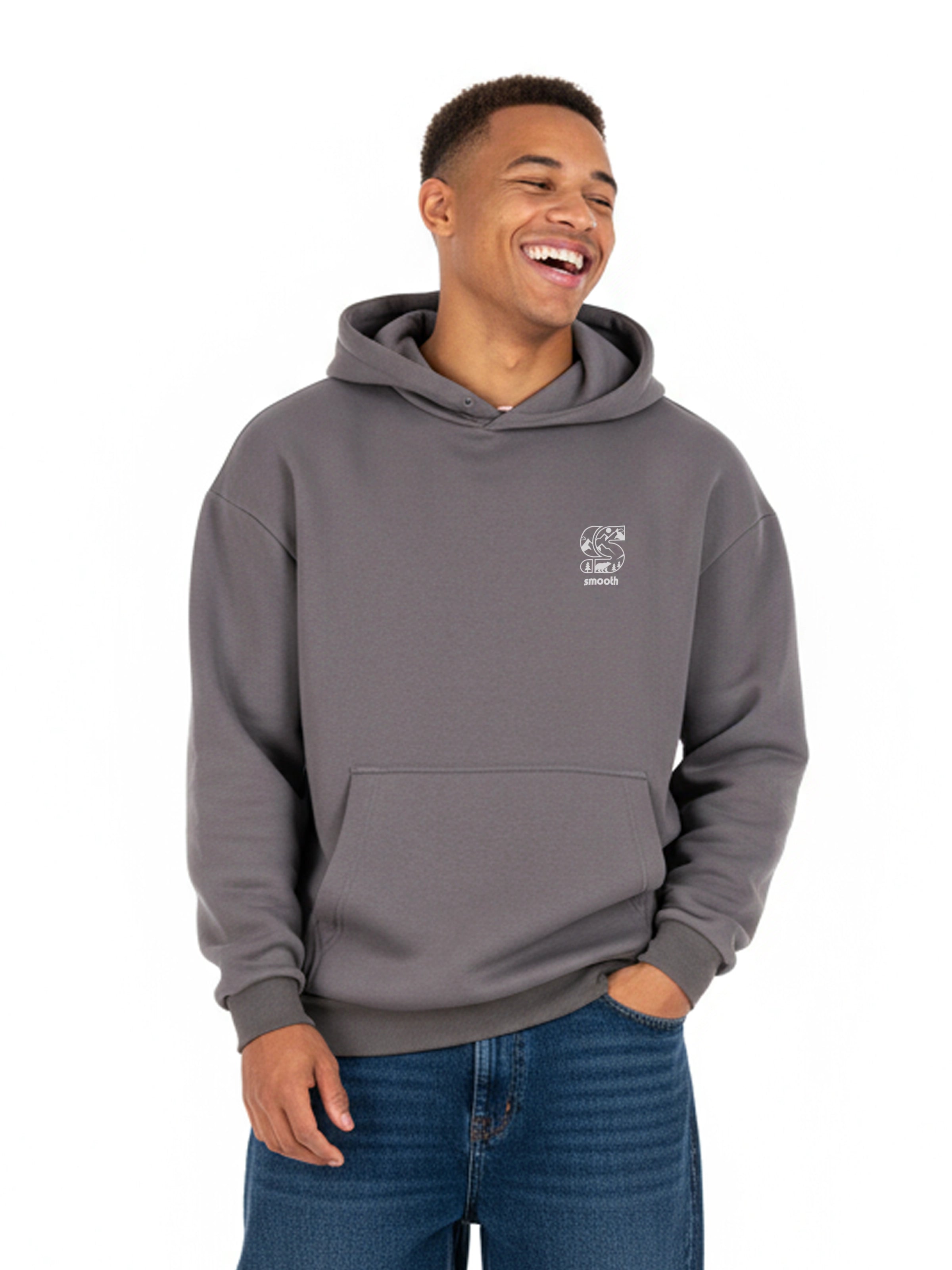 Magnet Heavy Oversized Hoodie / S Mountains