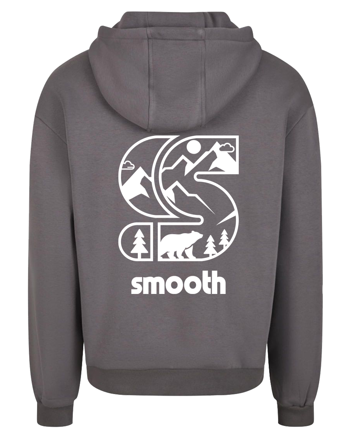Magnet Heavy Oversized Hoodie / S Mountains