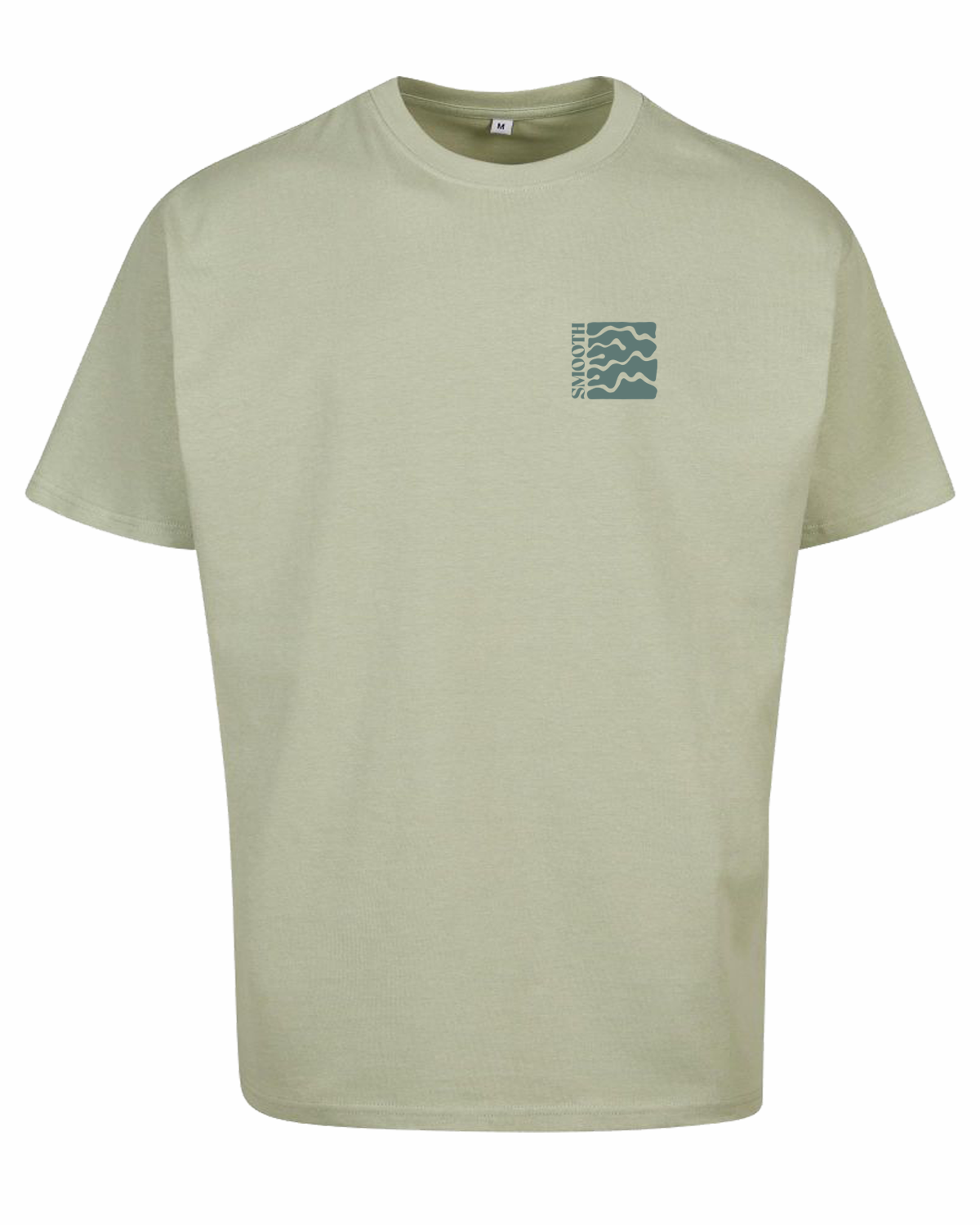 Sage Heavy Oversized T / Waves Men