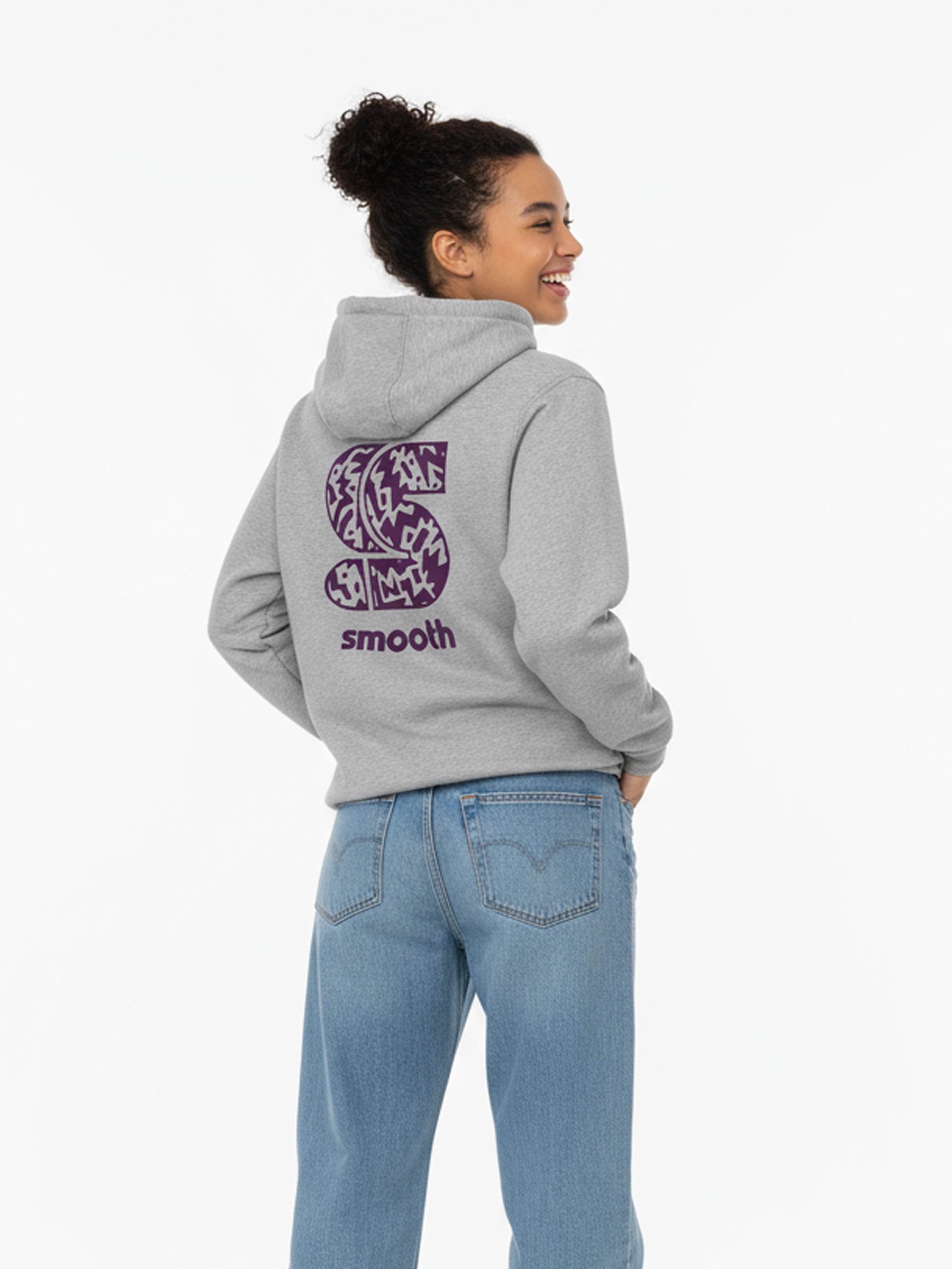 Grey Hoodie / S 90's