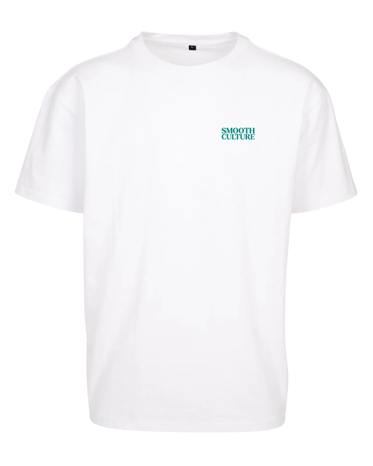 White Heavy T / Vida Sureño Green Front+Back Men