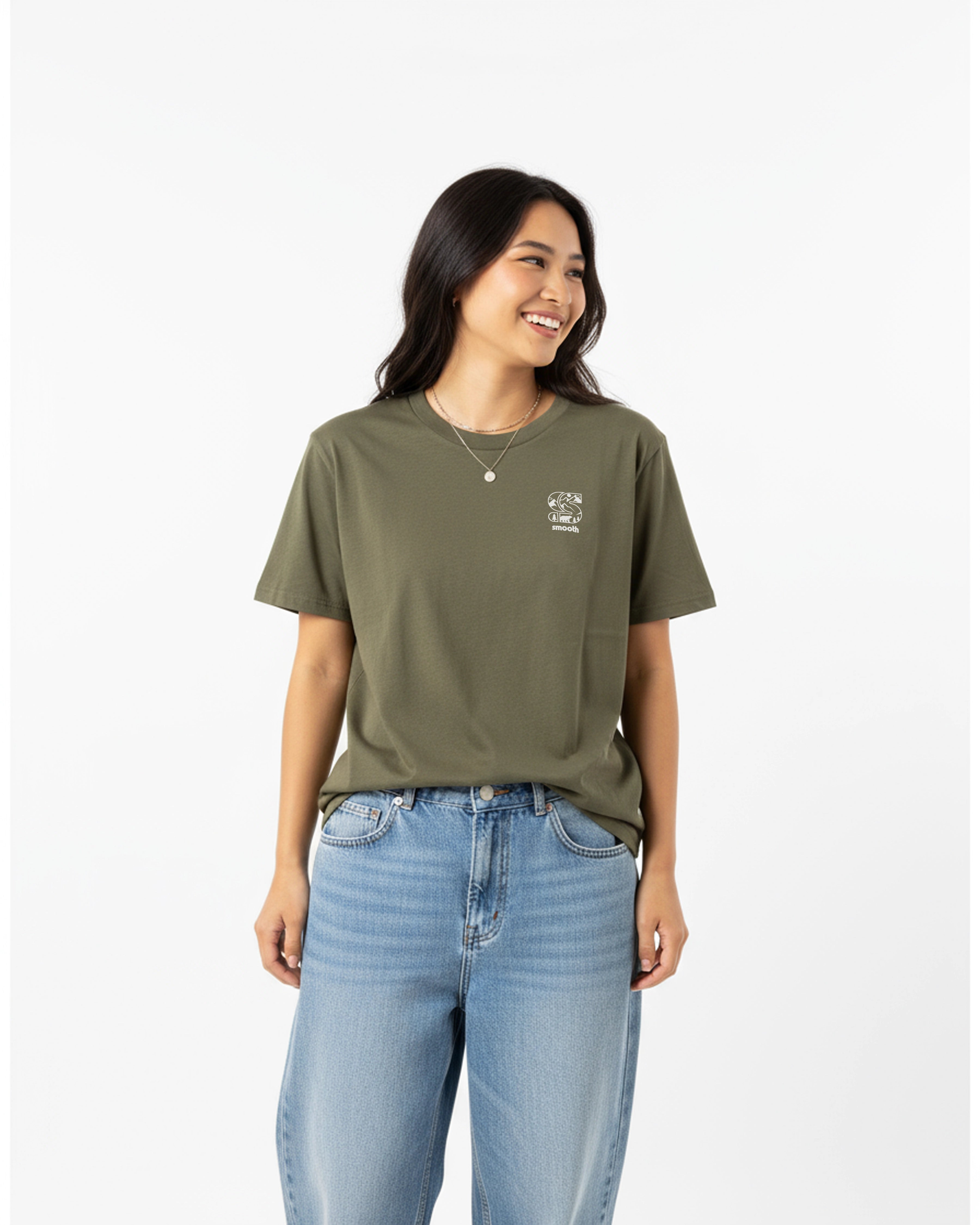 Dark Olive T / S Mountains